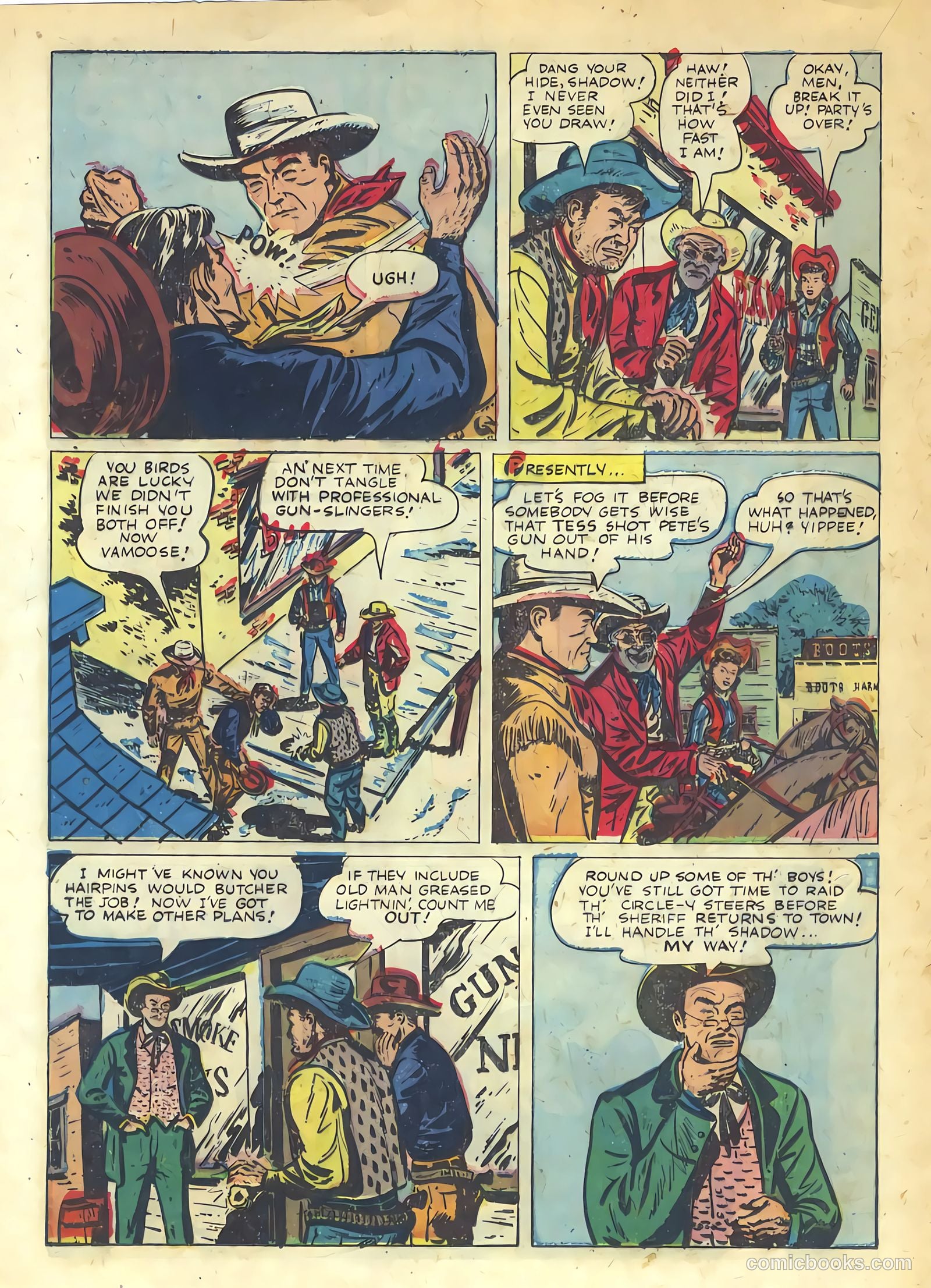 Buck Jones #5 (1952) — page 16 of 36
