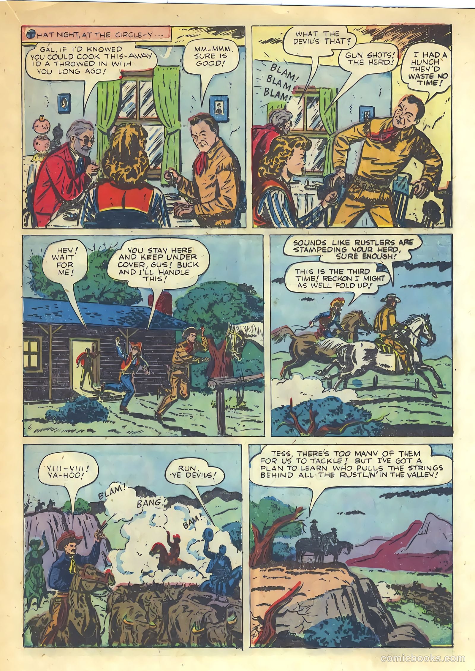 Buck Jones #5 (1952) — page 17 of 36