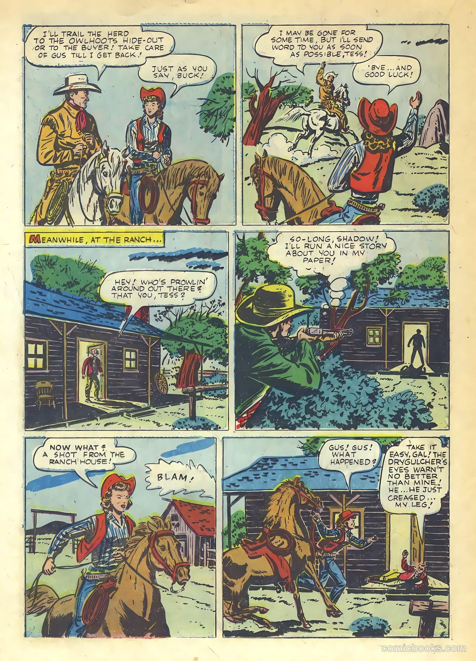 Buck Jones #5 (1952) — page 18 of 36