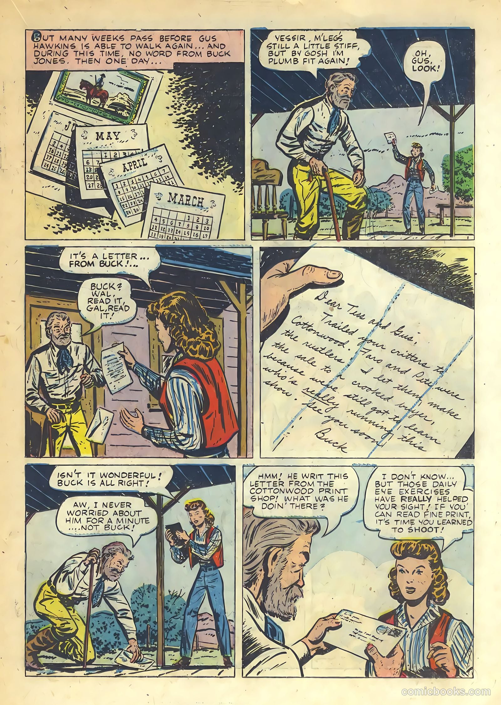 Buck Jones #5 (1952) — page 19 of 36