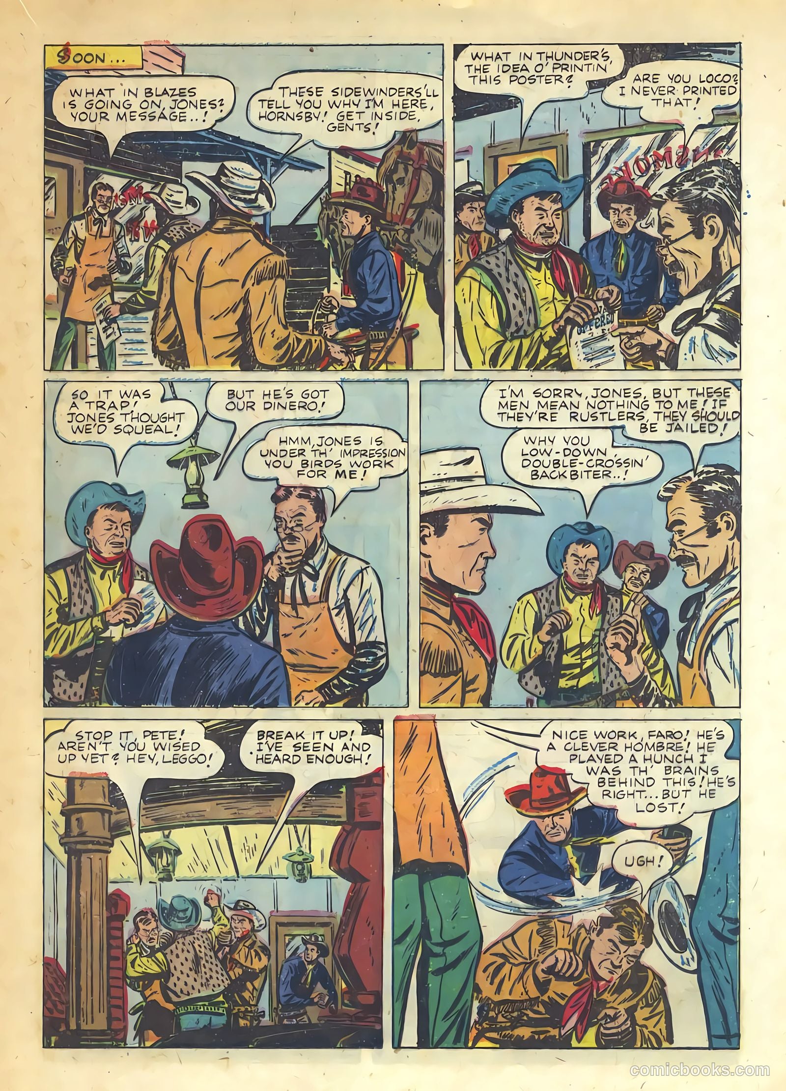 Buck Jones #5 (1952) — page 21 of 36