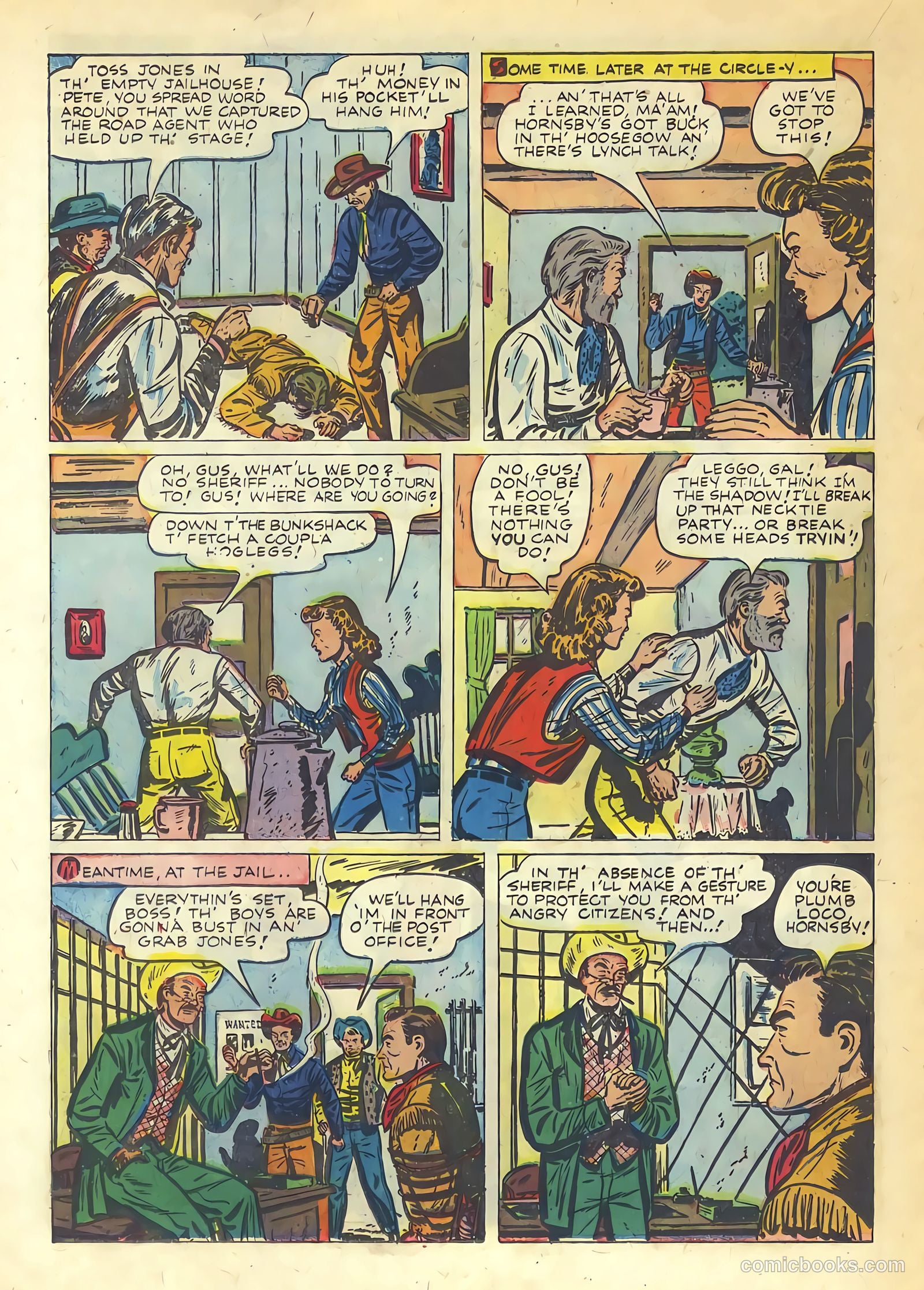 Buck Jones #5 (1952) — page 22 of 36
