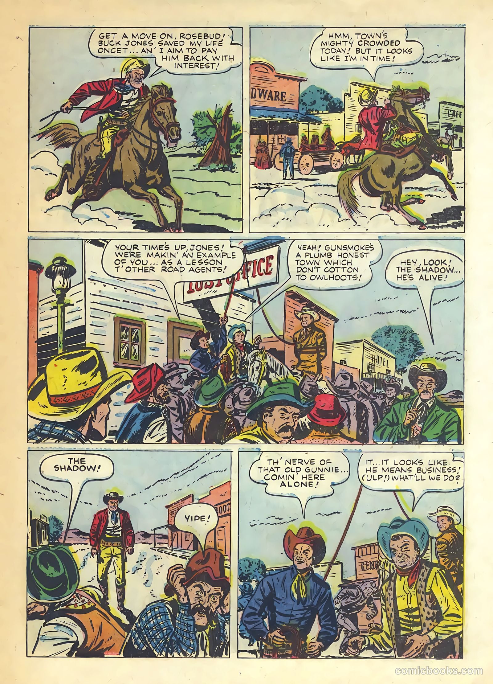 Buck Jones #5 (1952) — page 23 of 36