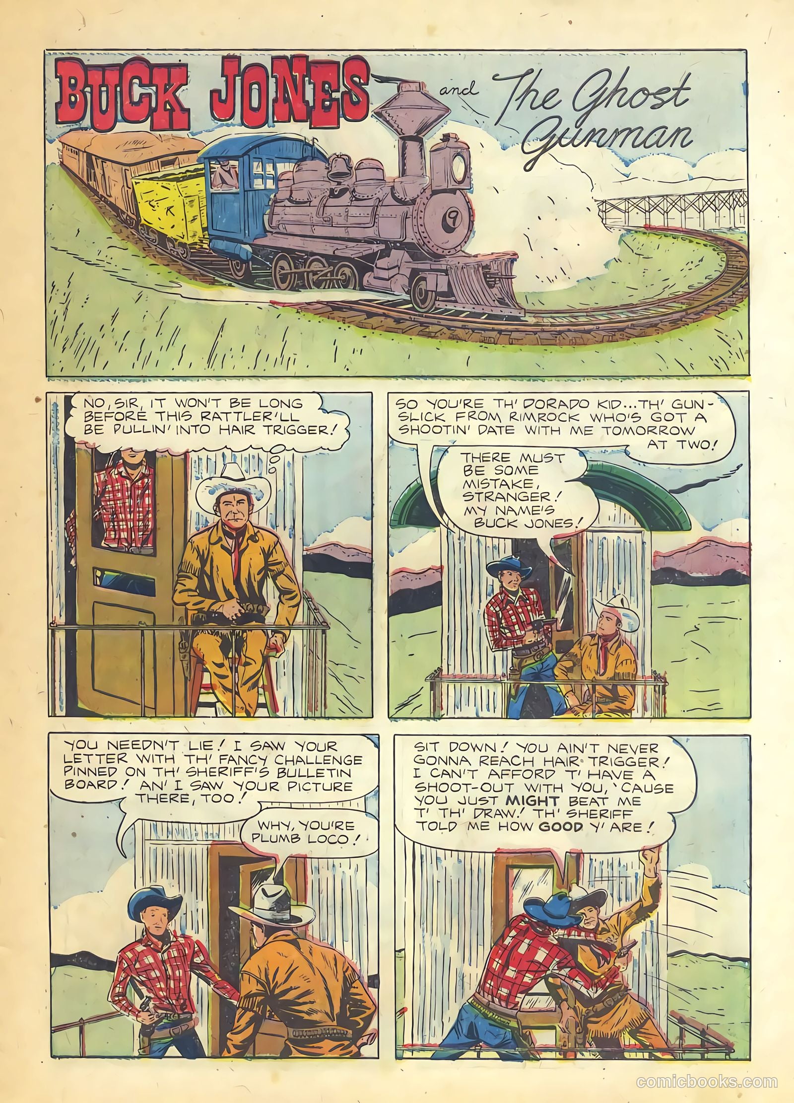 Buck Jones #5 (1952) — page 27 of 36