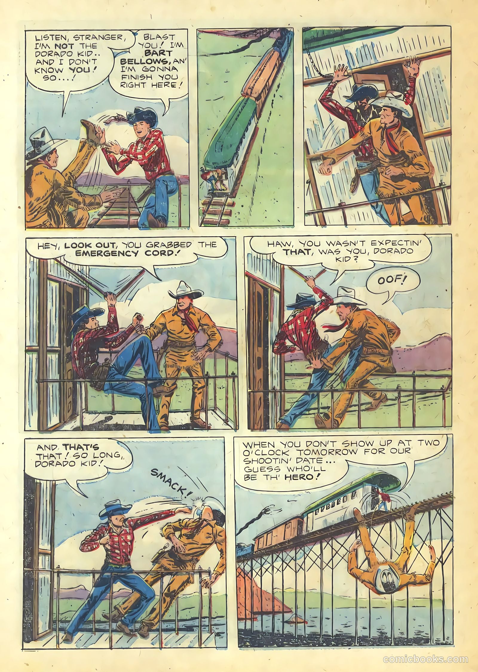 Buck Jones #5 (1952) — page 28 of 36