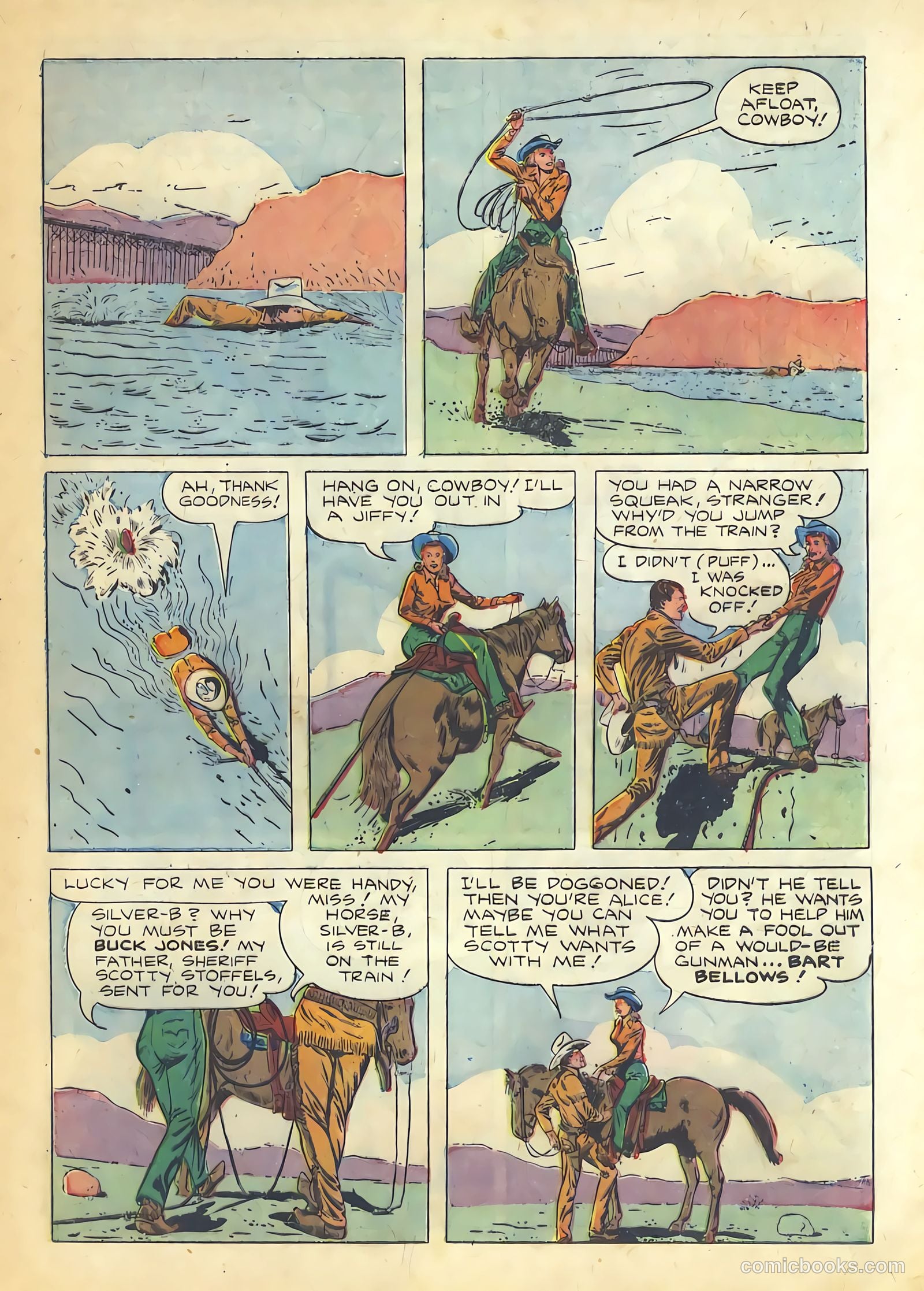 Buck Jones #5 (1952) — page 29 of 36