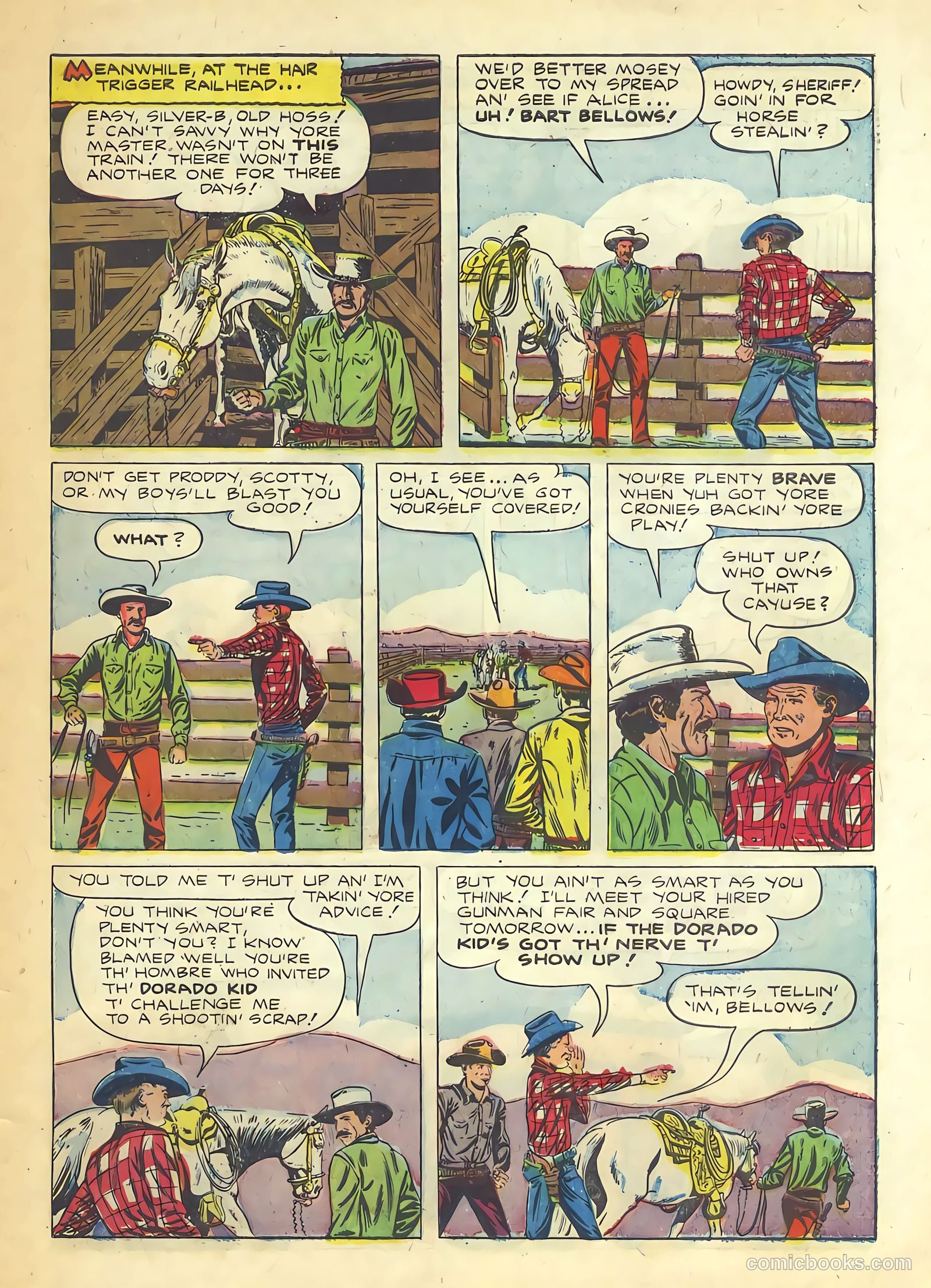 Buck Jones #5 (1952) — page 31 of 36