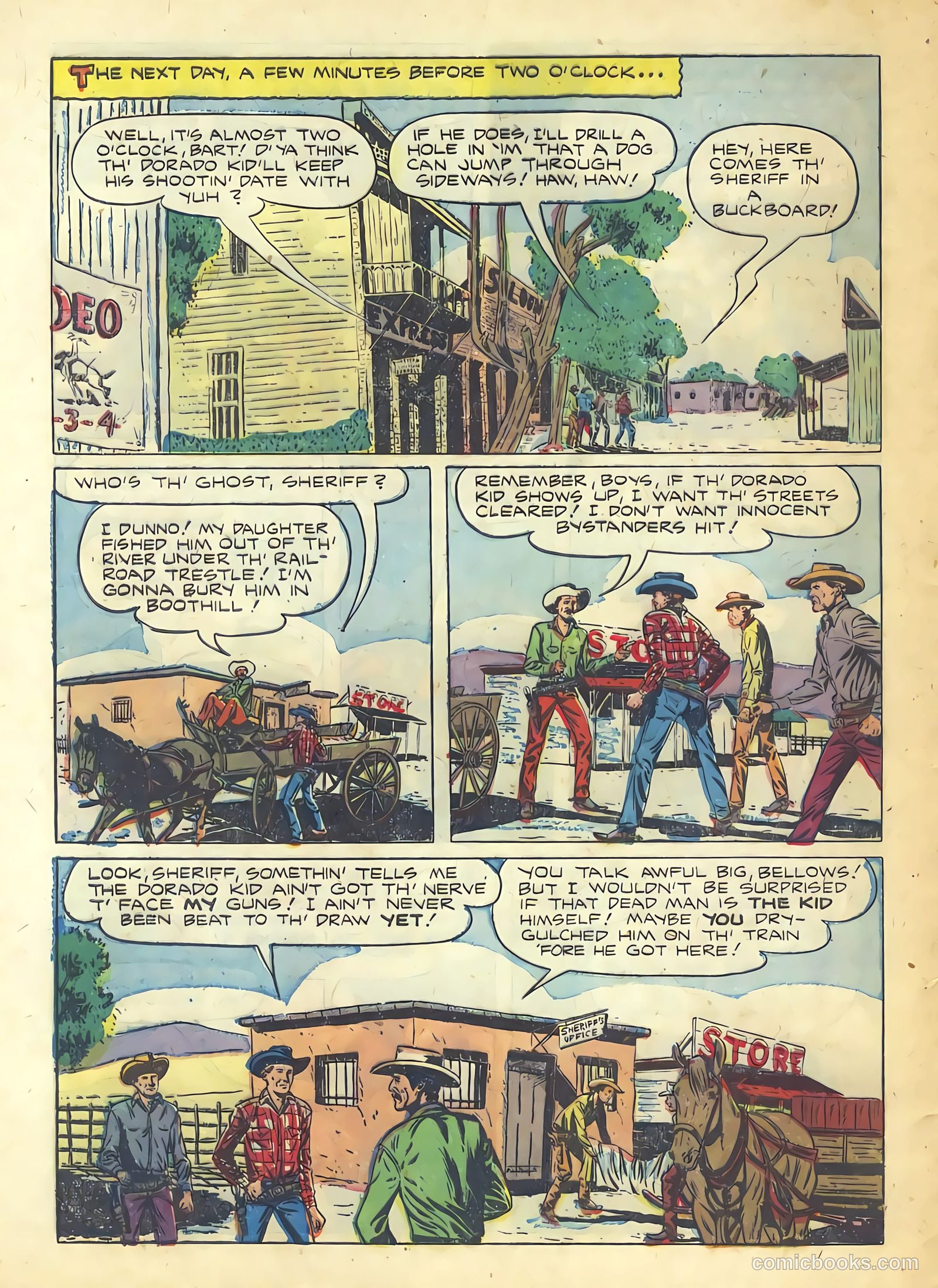 Buck Jones #5 (1952) — page 32 of 36