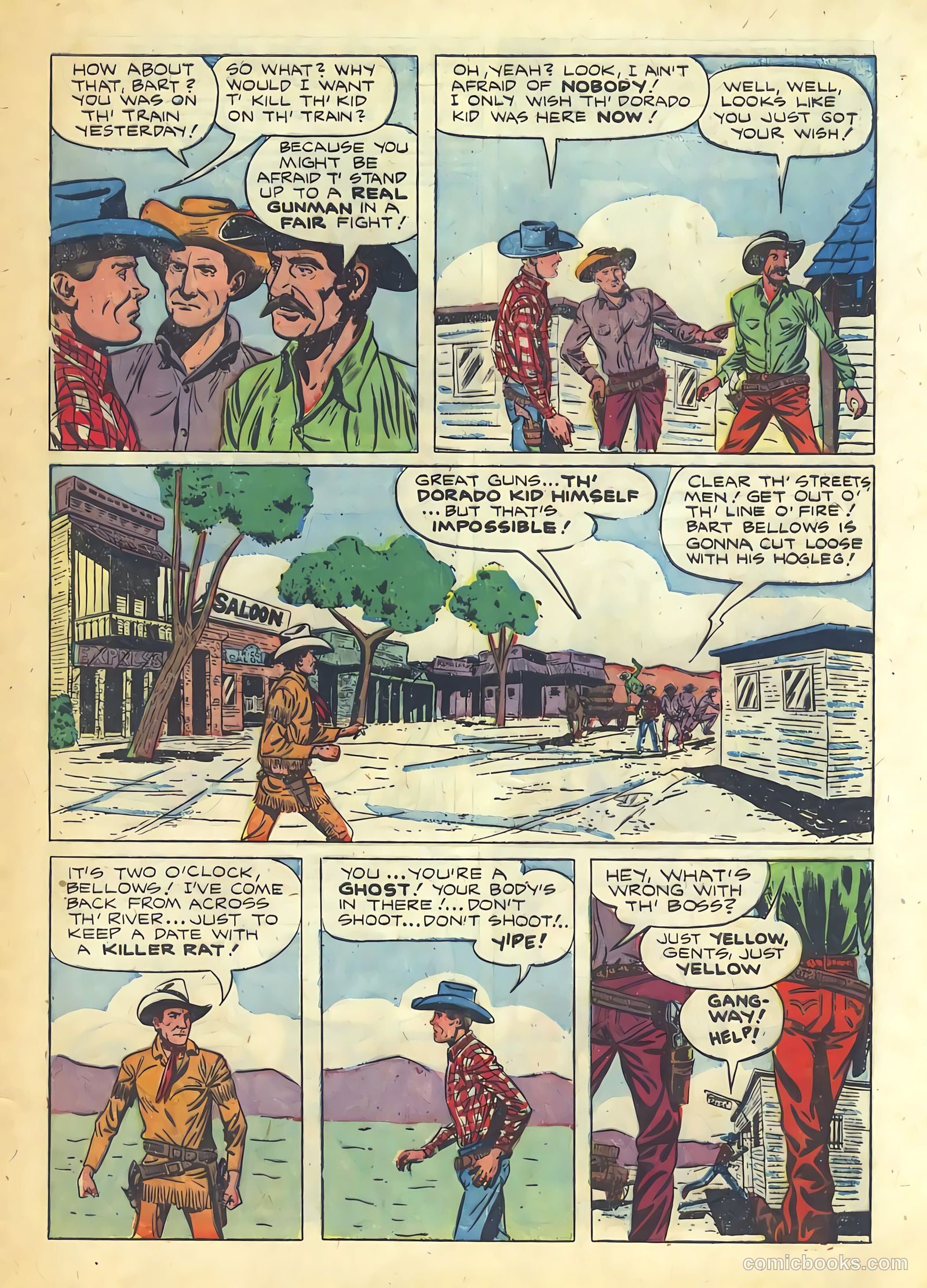 Buck Jones #5 (1952) — page 33 of 36