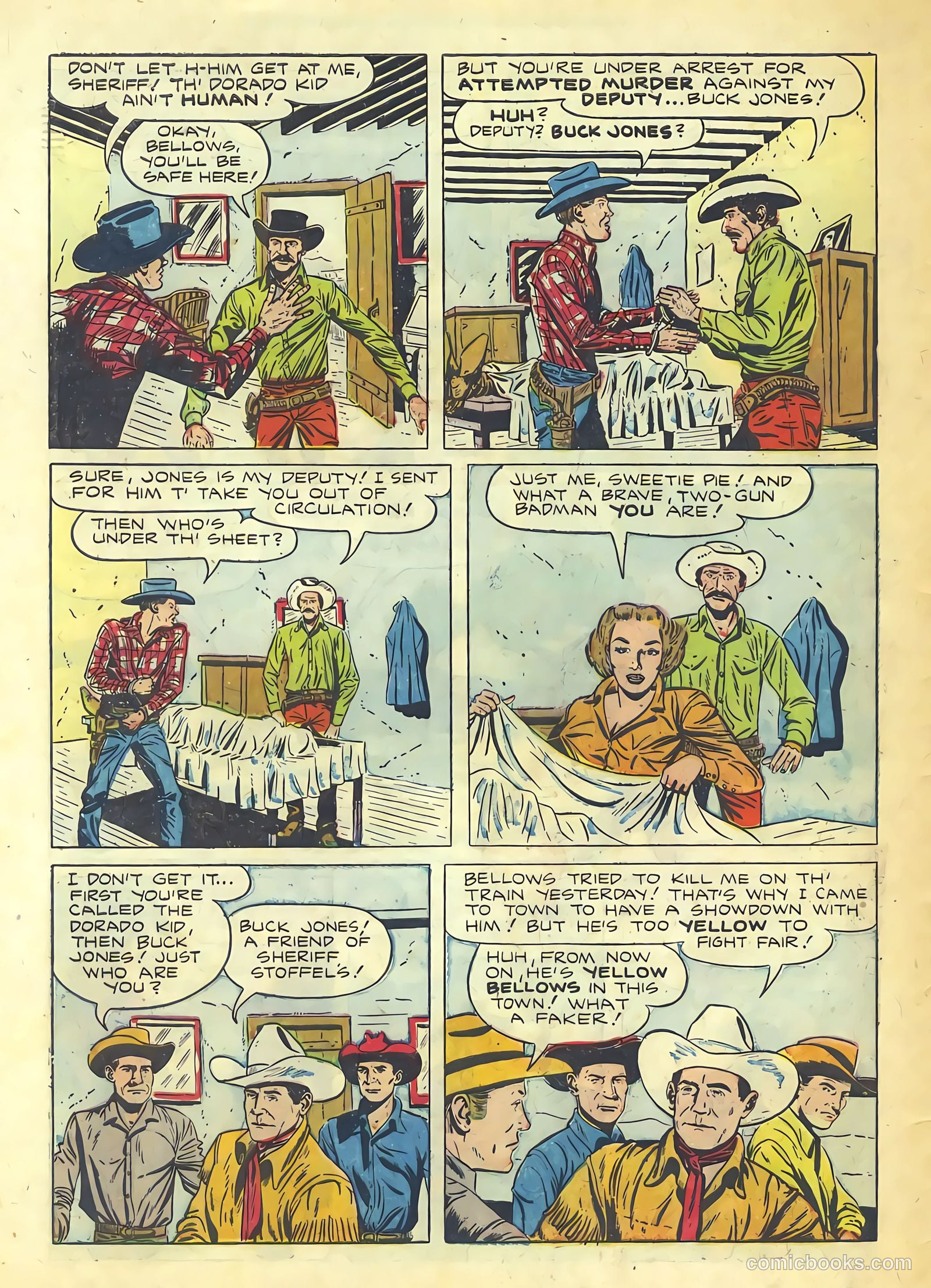 Buck Jones #5 (1952) — page 34 of 36