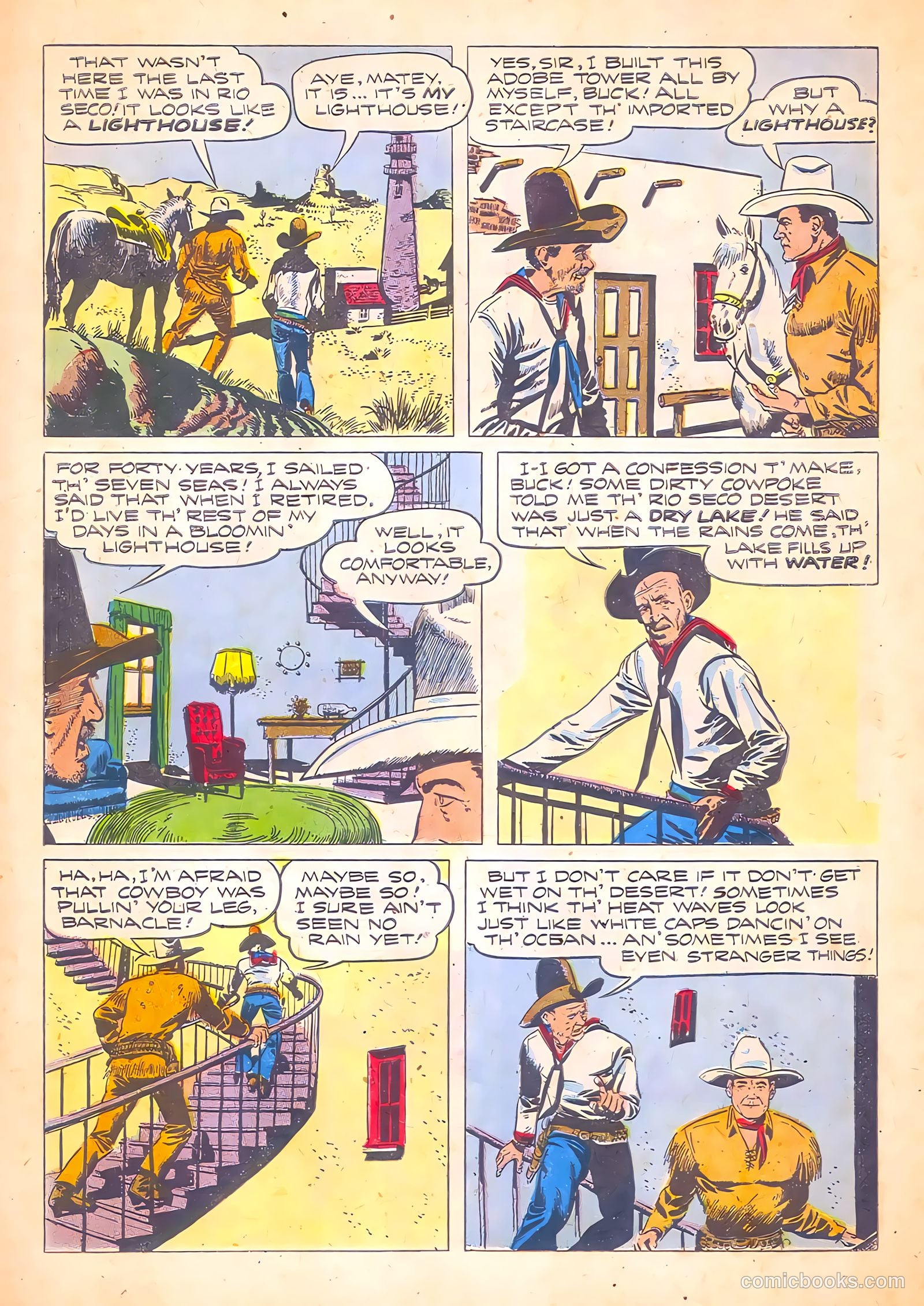 Buck Jones #6 (1952) — page 7 of 36
