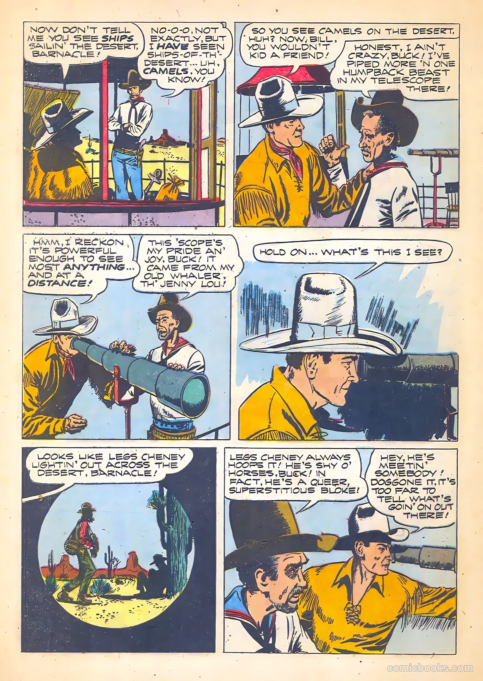 Buck Jones #6 (1952) — page 8 of 36
