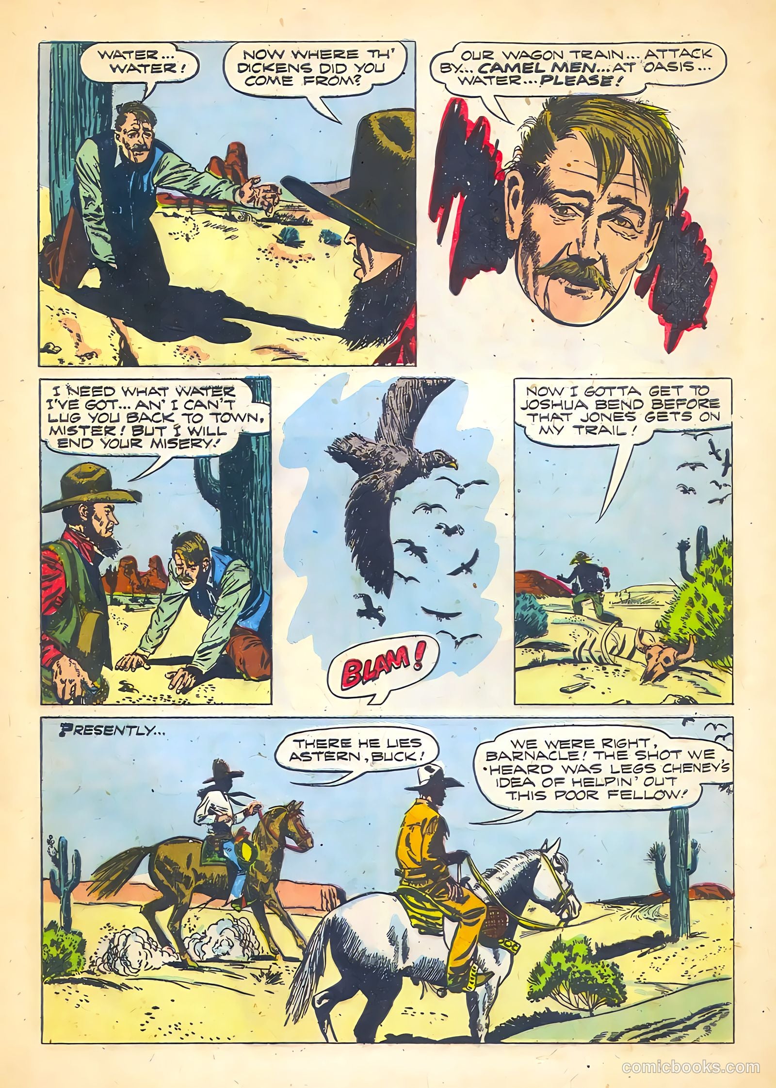 Buck Jones #6 (1952) — page 9 of 36