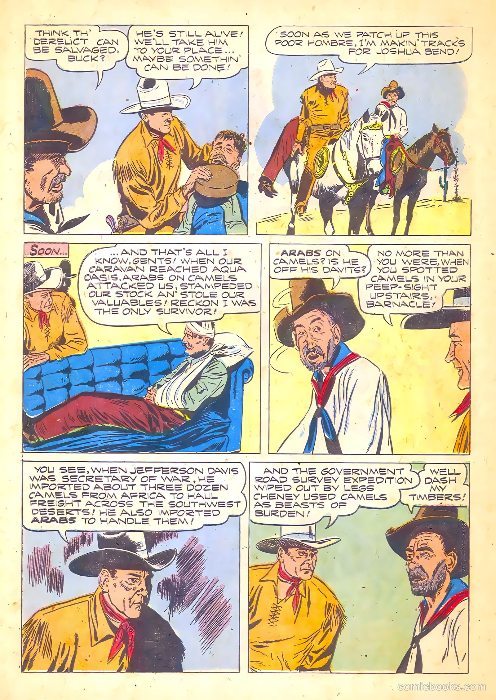 Buck Jones #6 (1952) — page 10 of 36