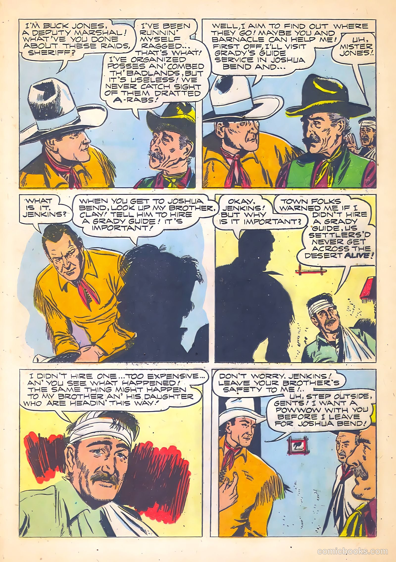 Buck Jones #6 (1952) — page 12 of 36