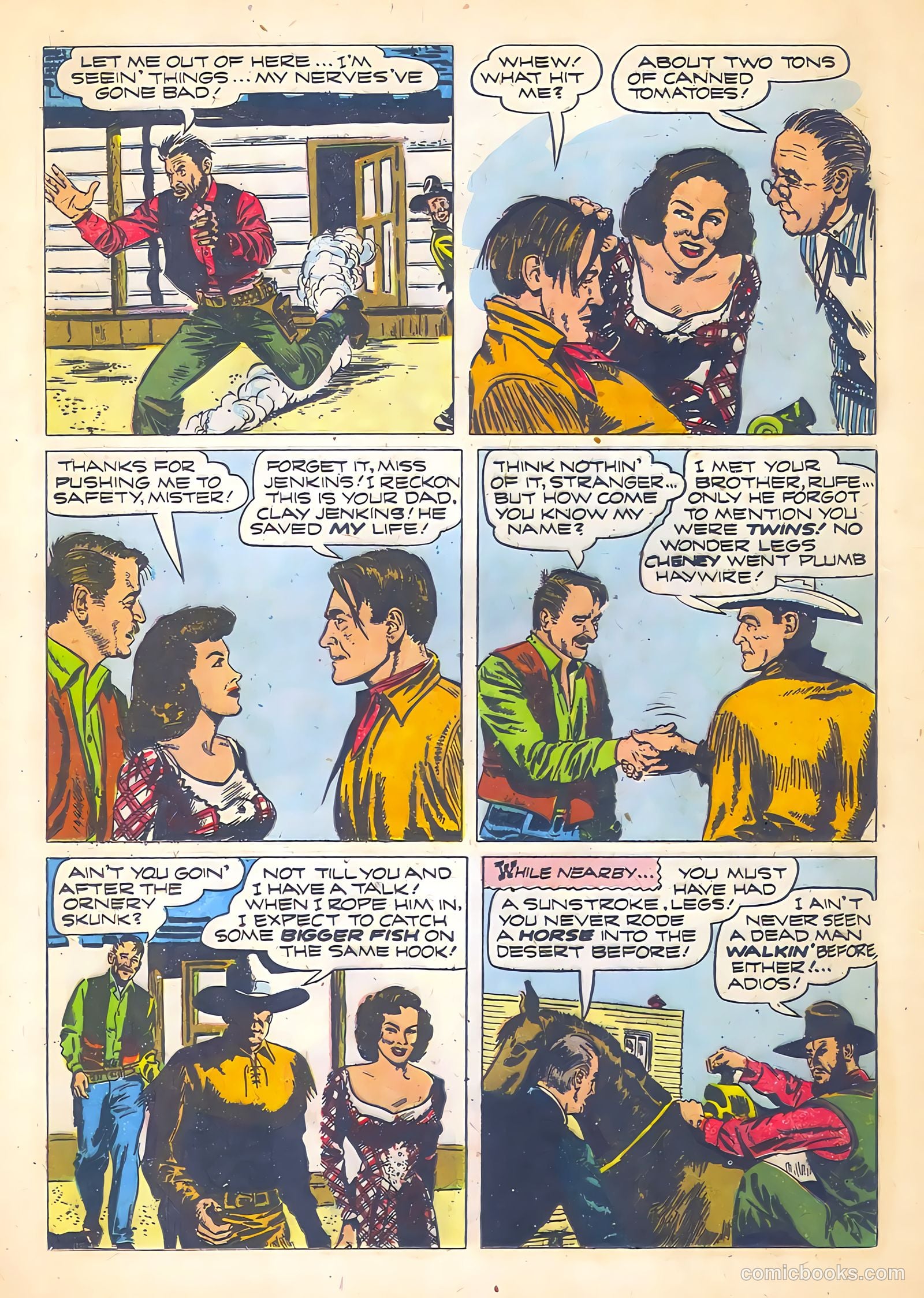 Buck Jones #6 (1952) — page 16 of 36
