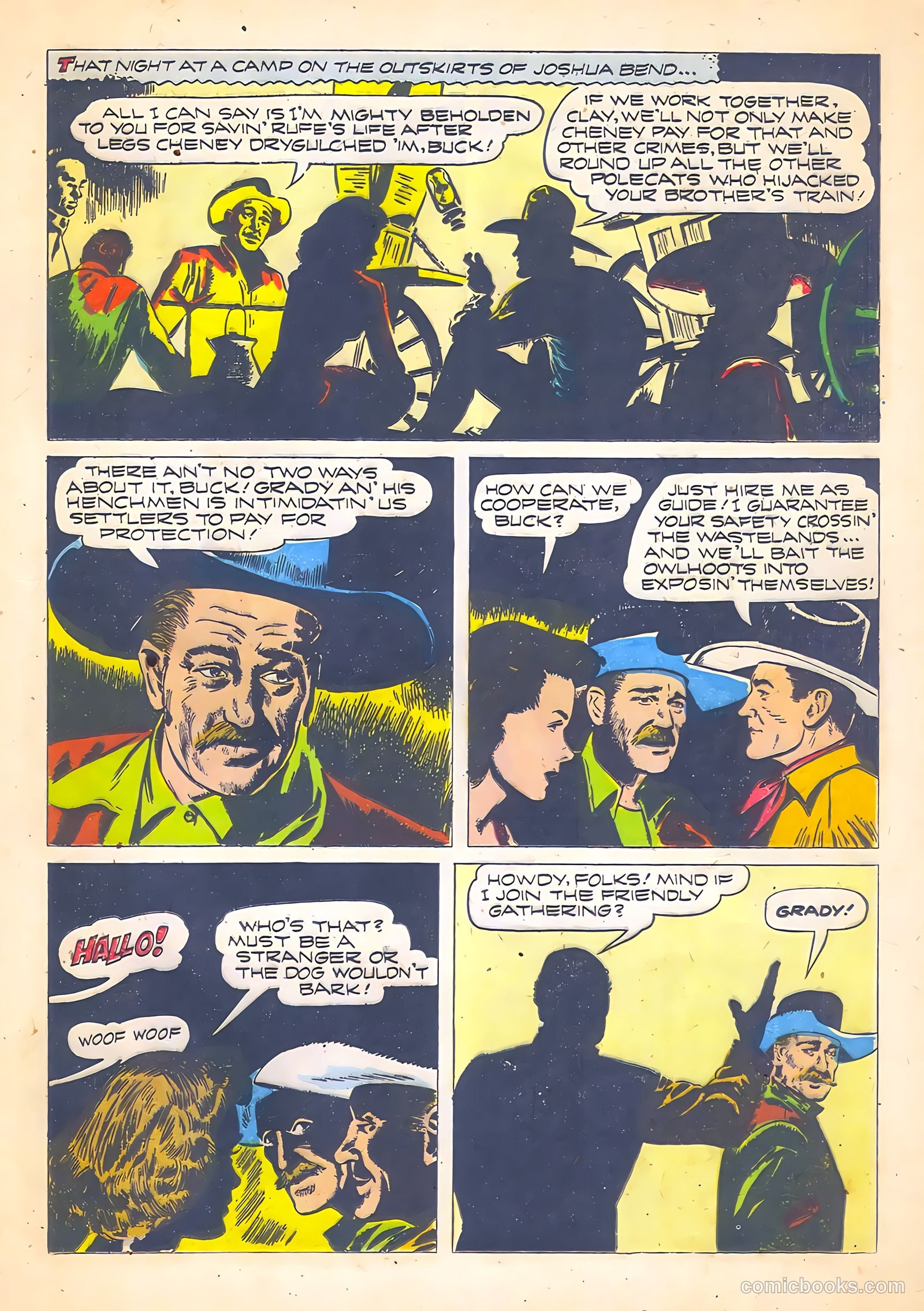 Buck Jones #6 (1952) — page 17 of 36