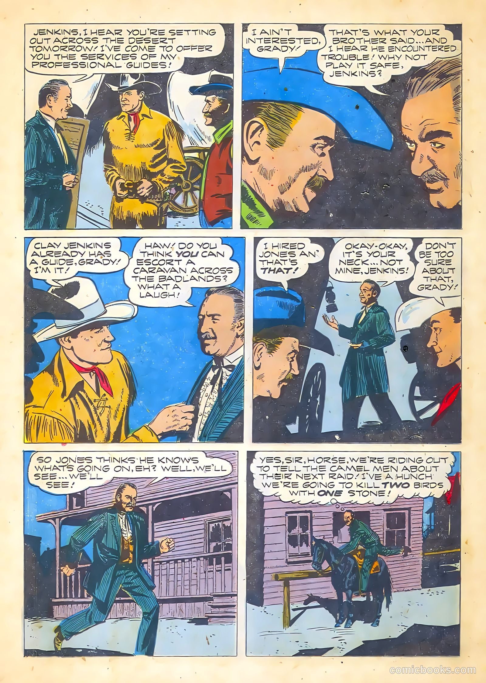 Buck Jones #6 (1952) — page 18 of 36