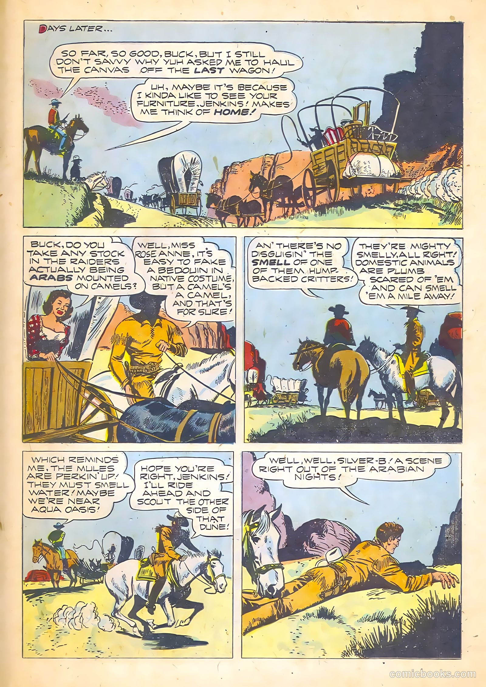 Buck Jones #6 (1952) — page 19 of 36