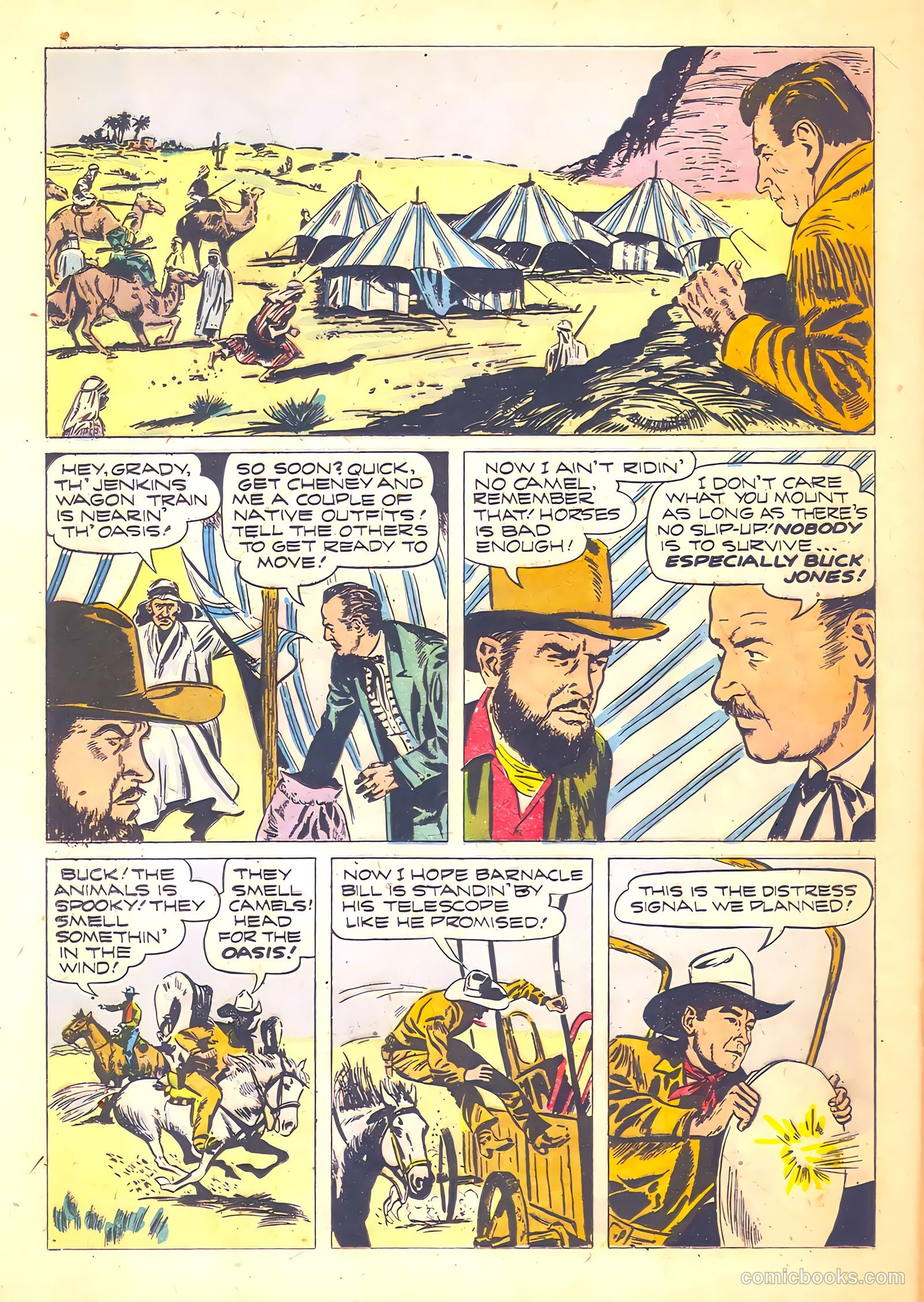 Buck Jones #6 (1952) — page 20 of 36