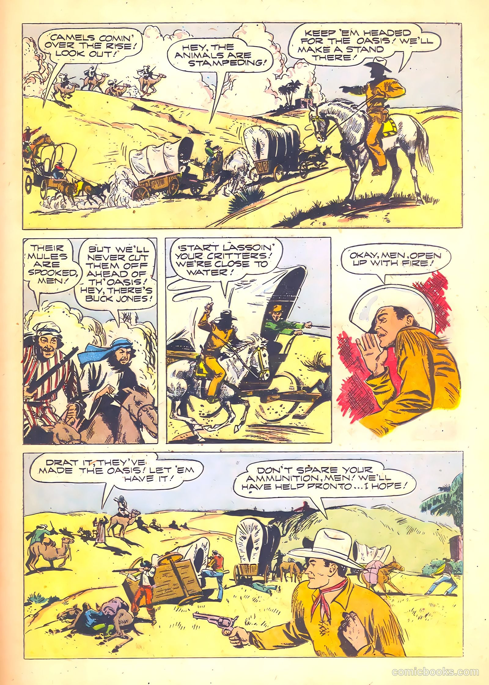 Buck Jones #6 (1952) — page 21 of 36