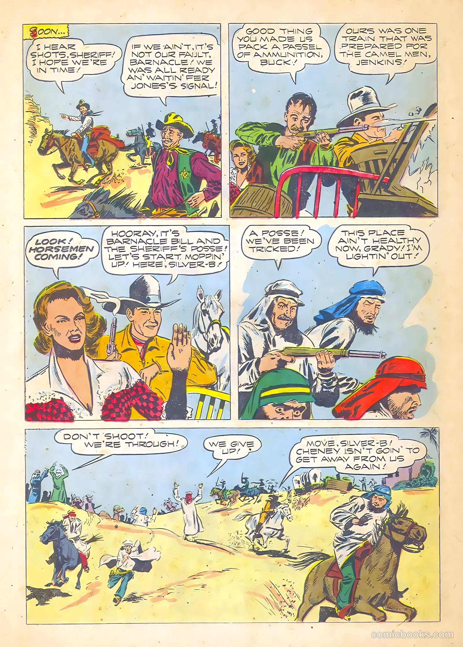 Buck Jones #6 (1952) — page 22 of 36