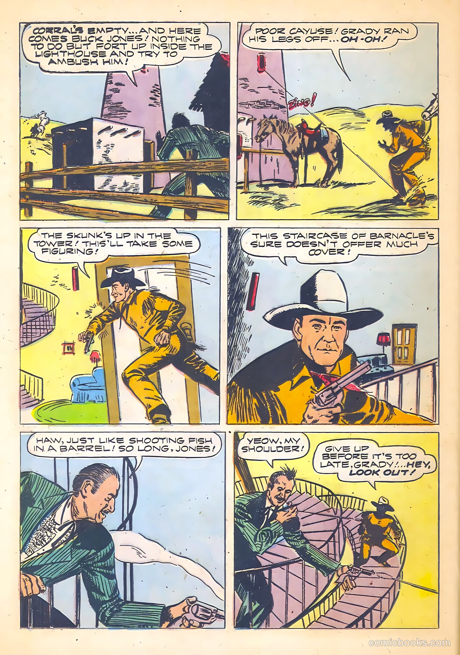 Buck Jones #6 (1952) — page 24 of 36