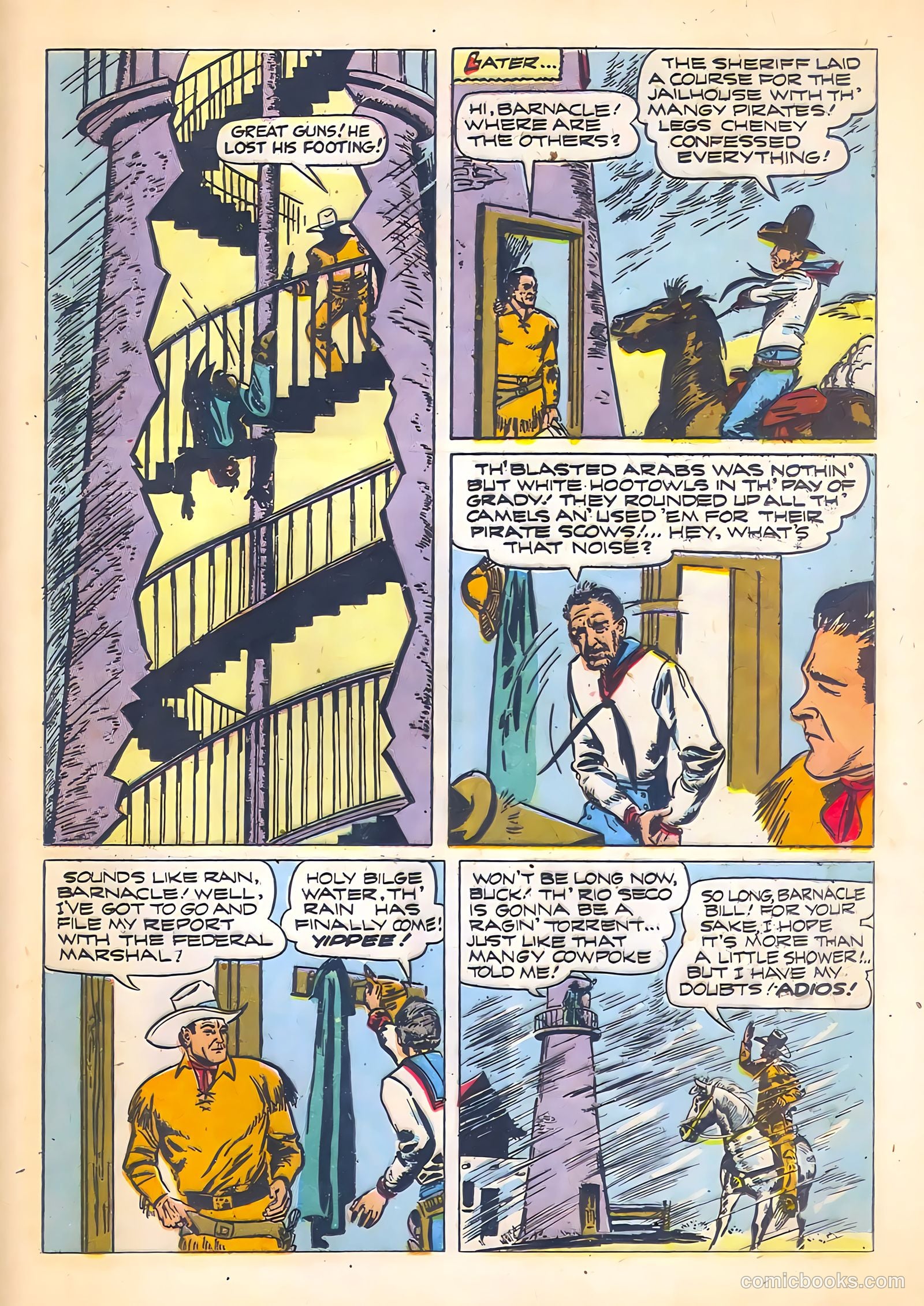 Buck Jones #6 (1952) — page 25 of 36