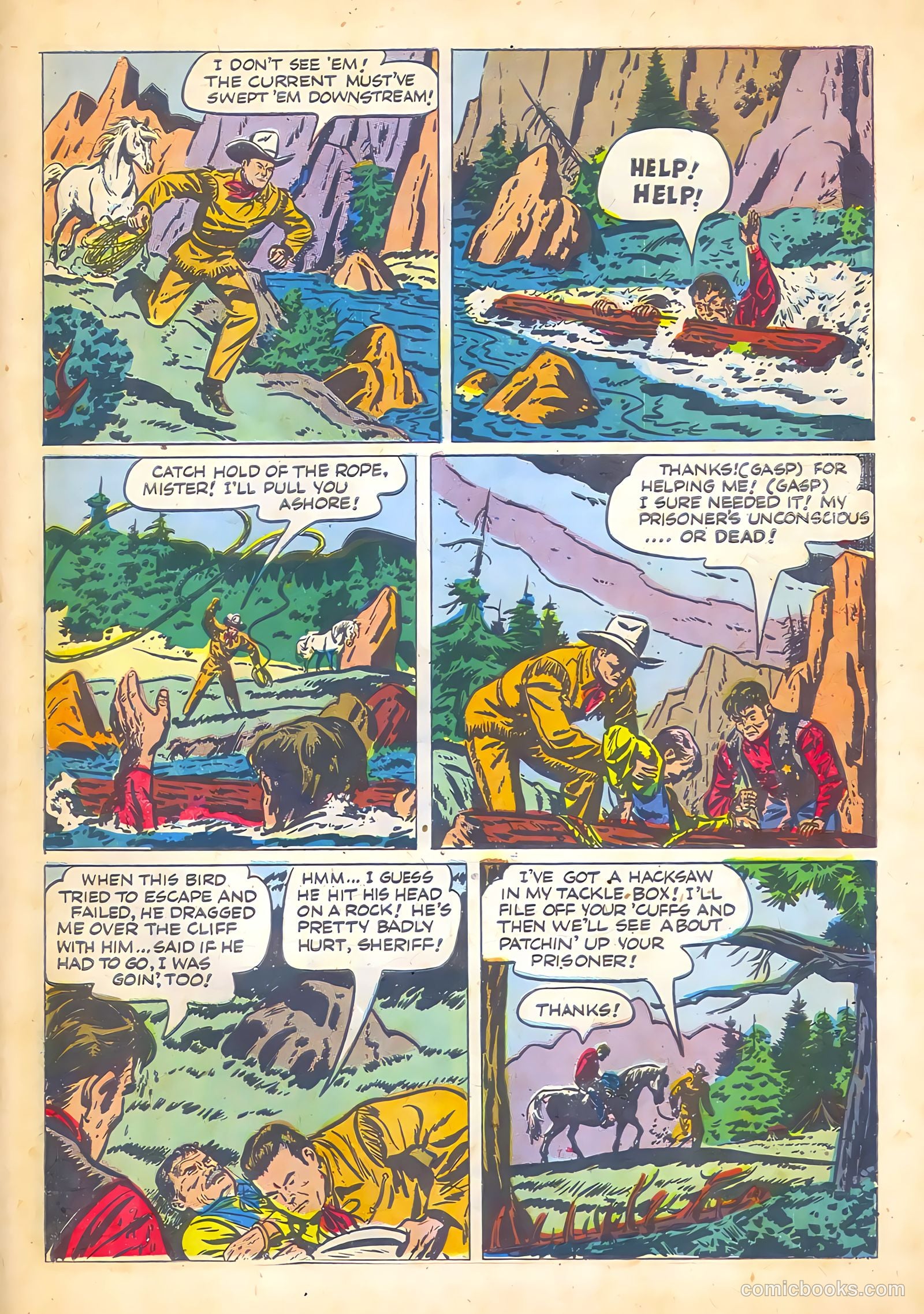 Buck Jones #6 (1952) — page 27 of 36