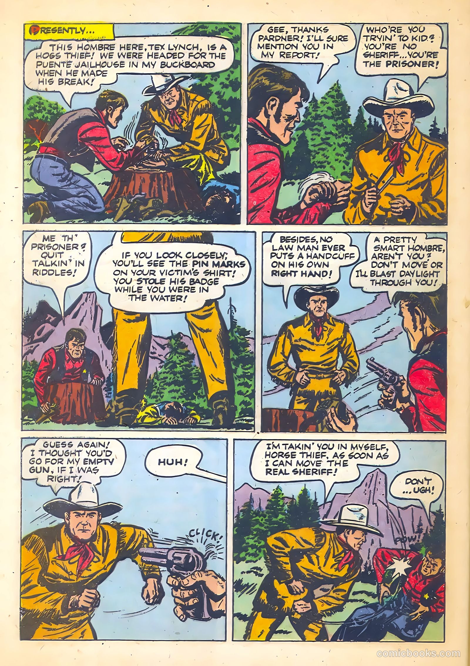Buck Jones #6 (1952) — page 28 of 36