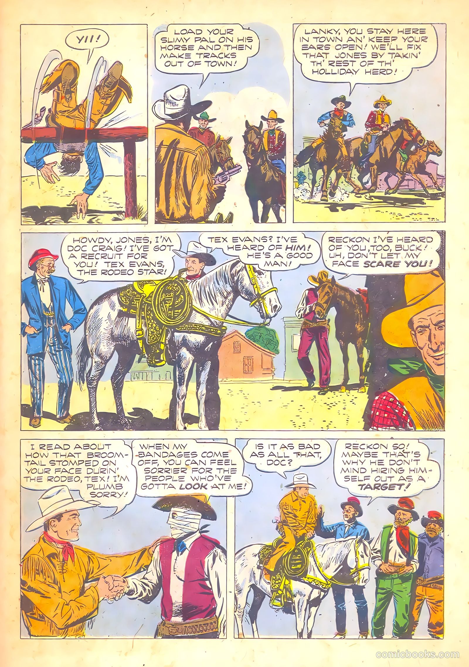 Buck Jones #6 (1952) — page 31 of 36