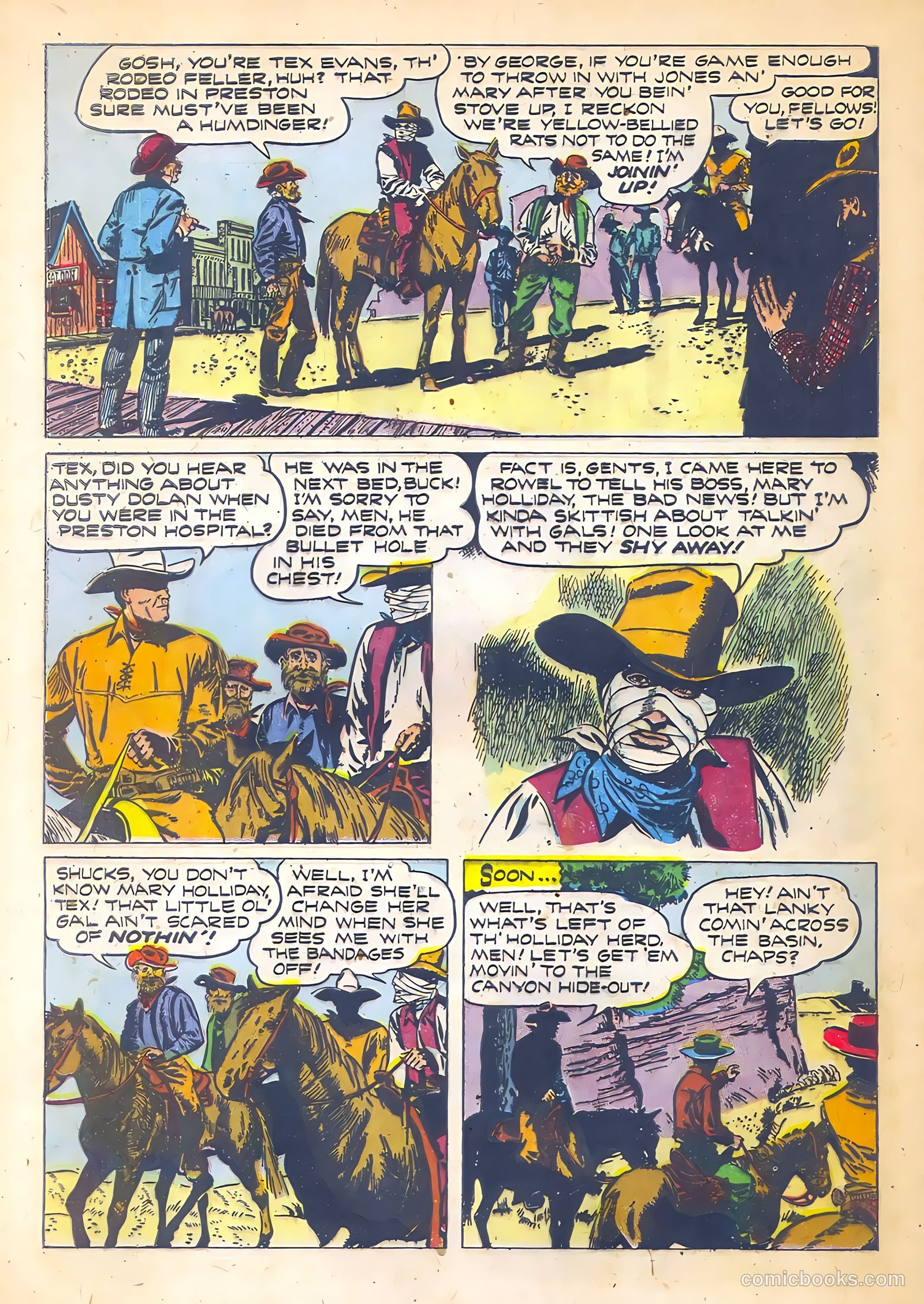 Buck Jones #6 (1952) — page 32 of 36