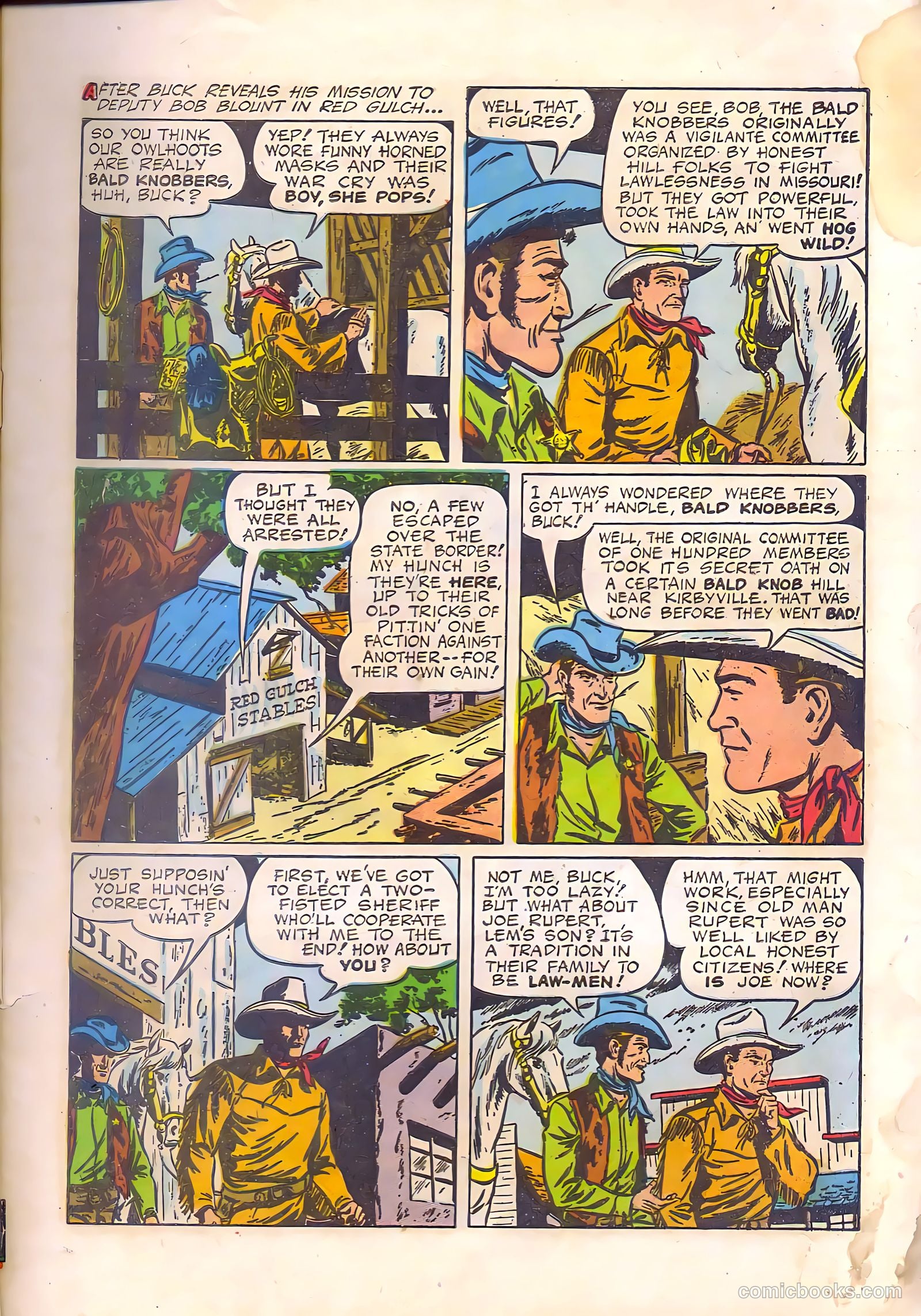 Buck Jones #7 (1952) — page 5 of 36