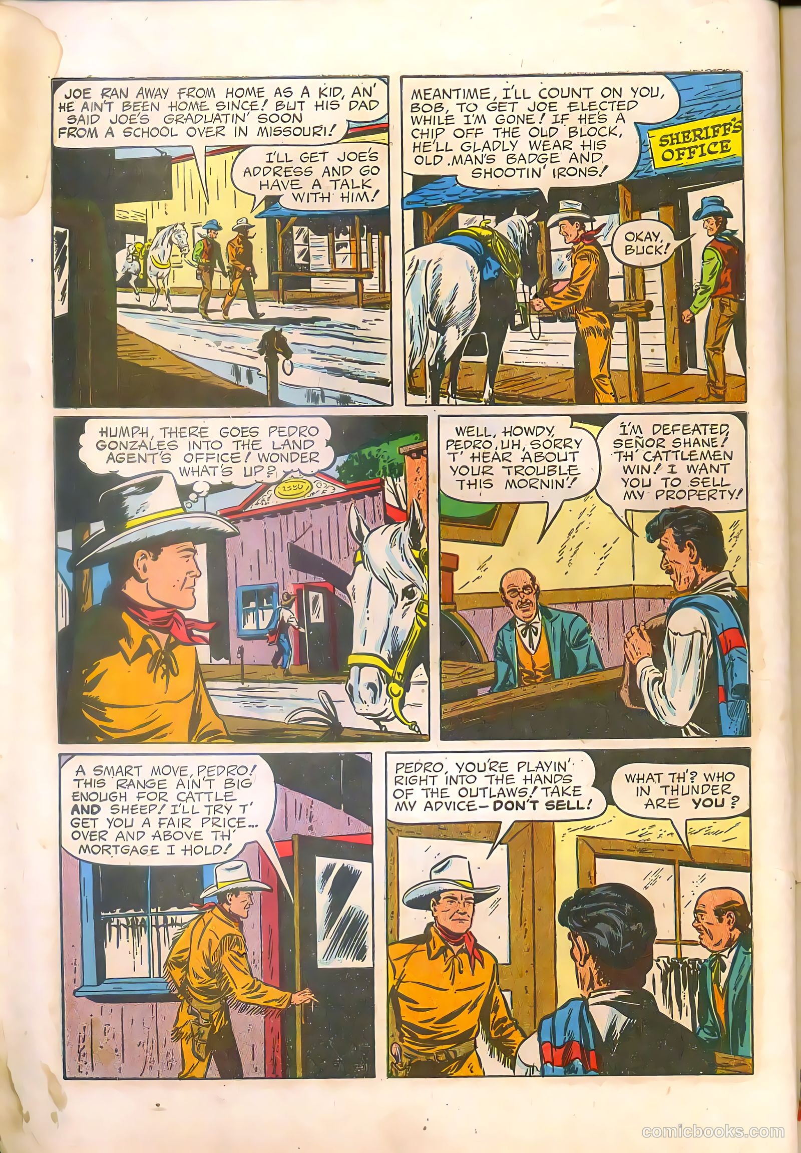 Buck Jones #7 (1952) — page 6 of 36