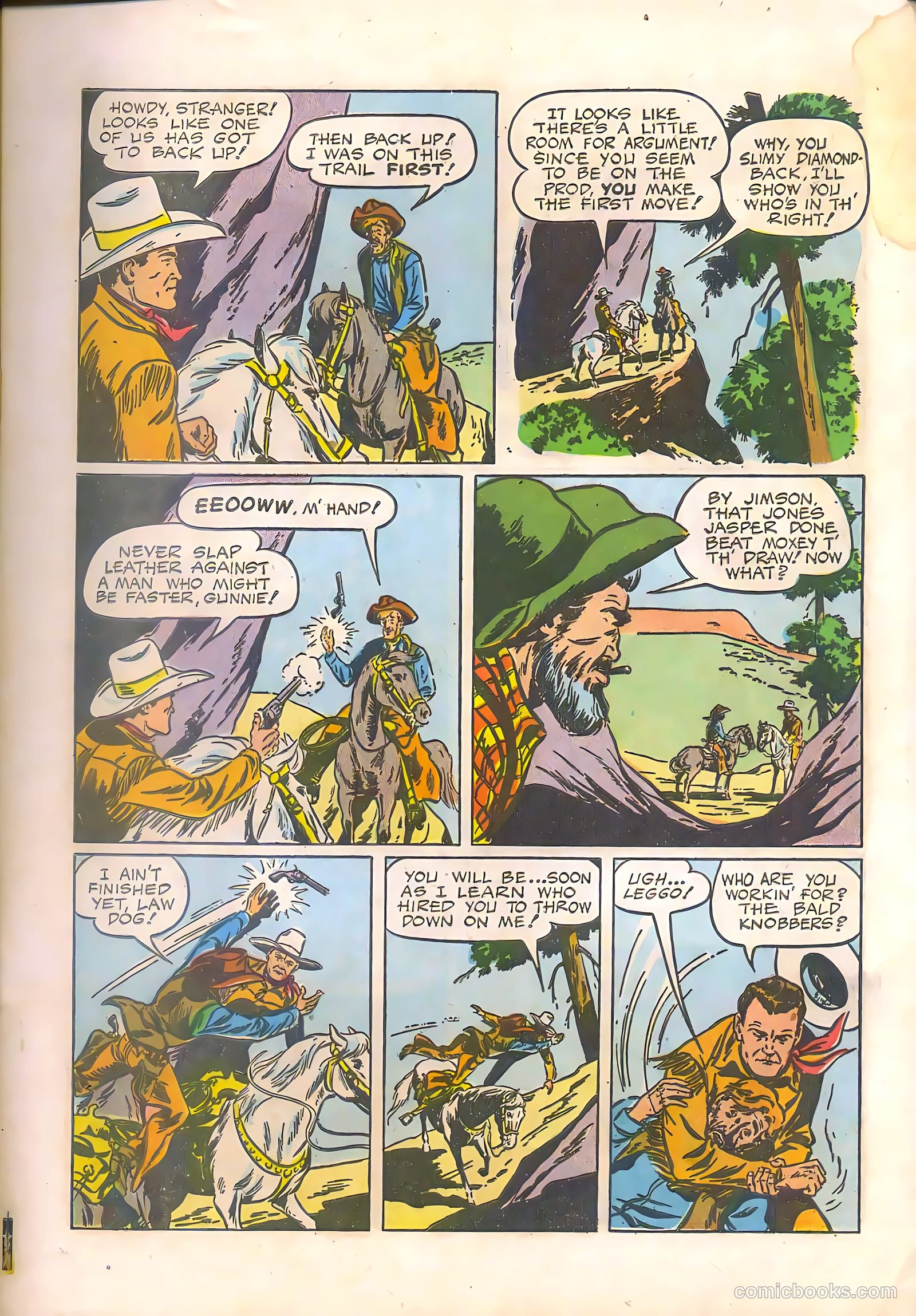 Buck Jones #7 (1952) — page 9 of 36
