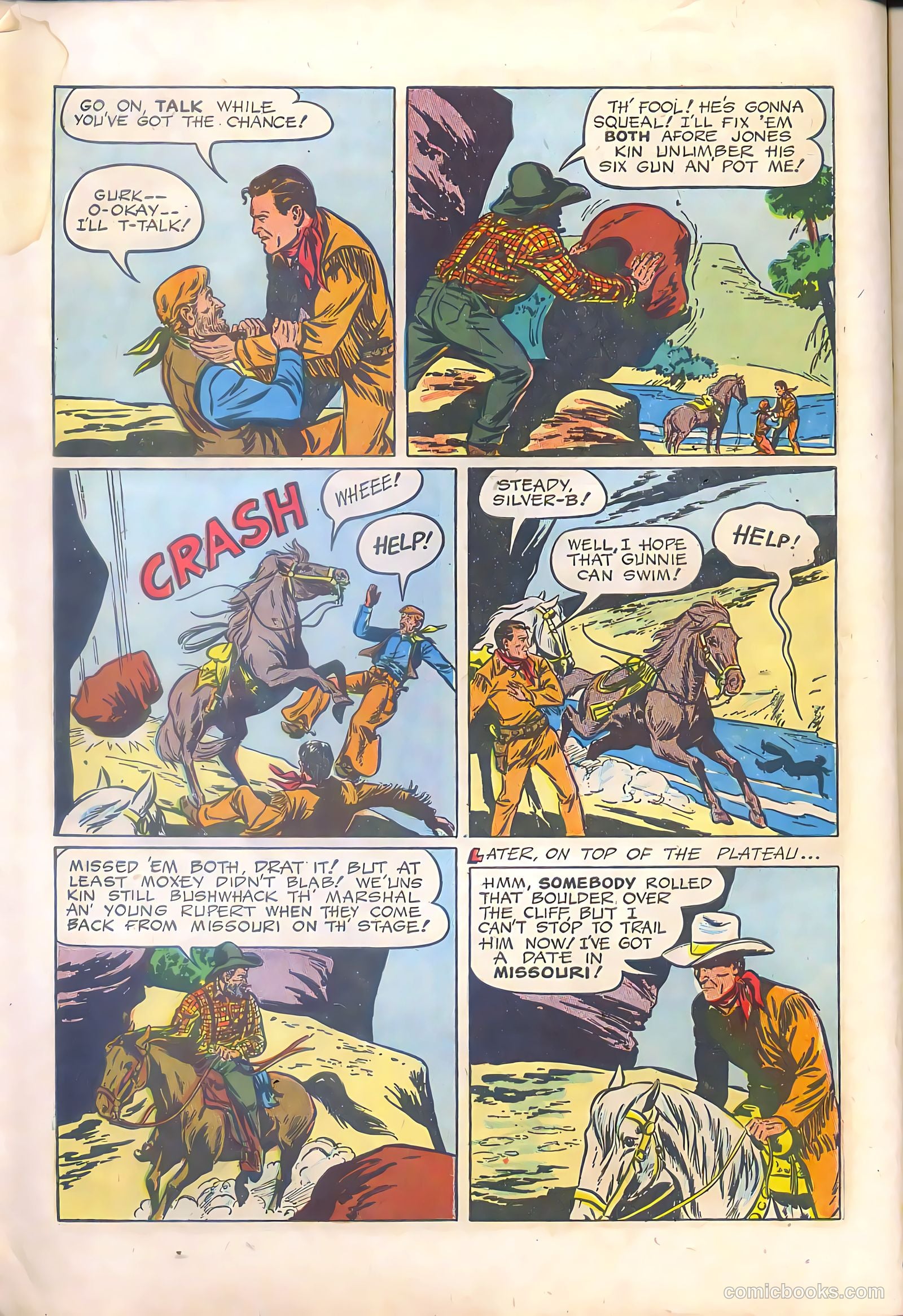 Buck Jones #7 (1952) — page 10 of 36