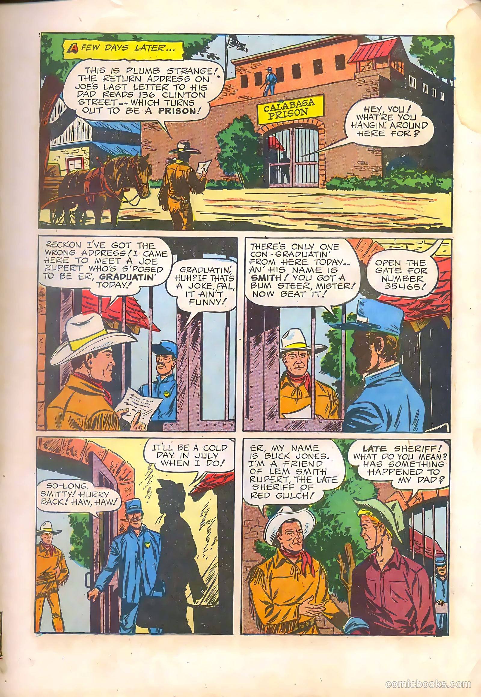 Buck Jones #7 (1952) — page 11 of 36