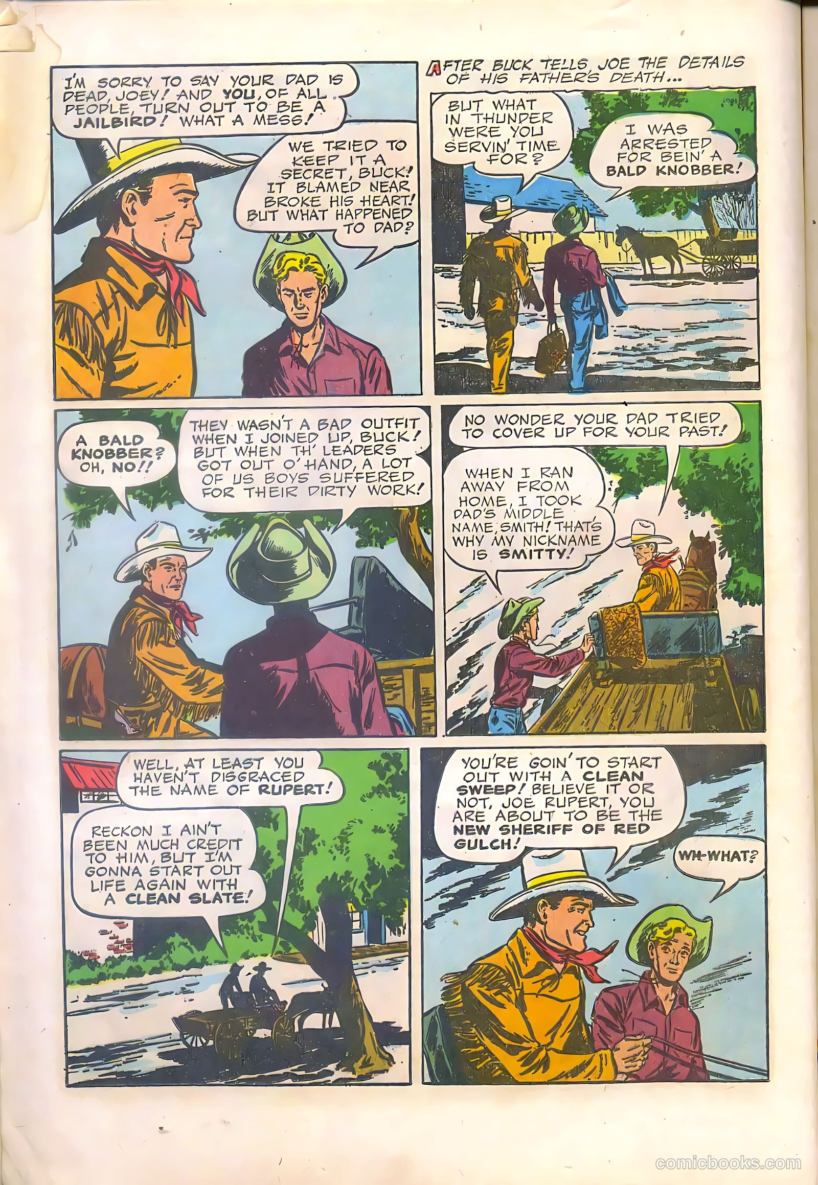 Buck Jones #7 (1952) — page 12 of 36