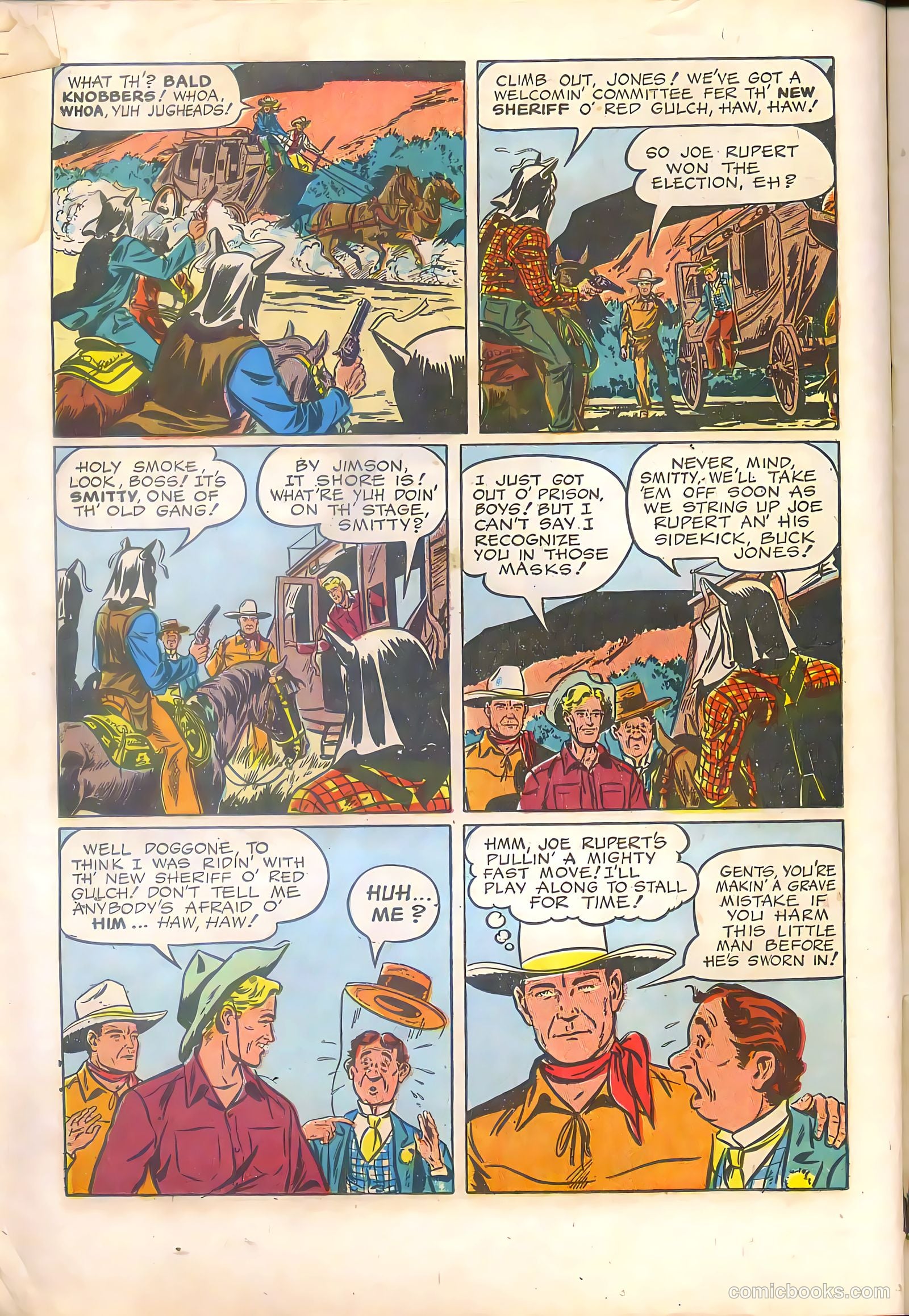 Buck Jones #7 (1952) — page 14 of 36