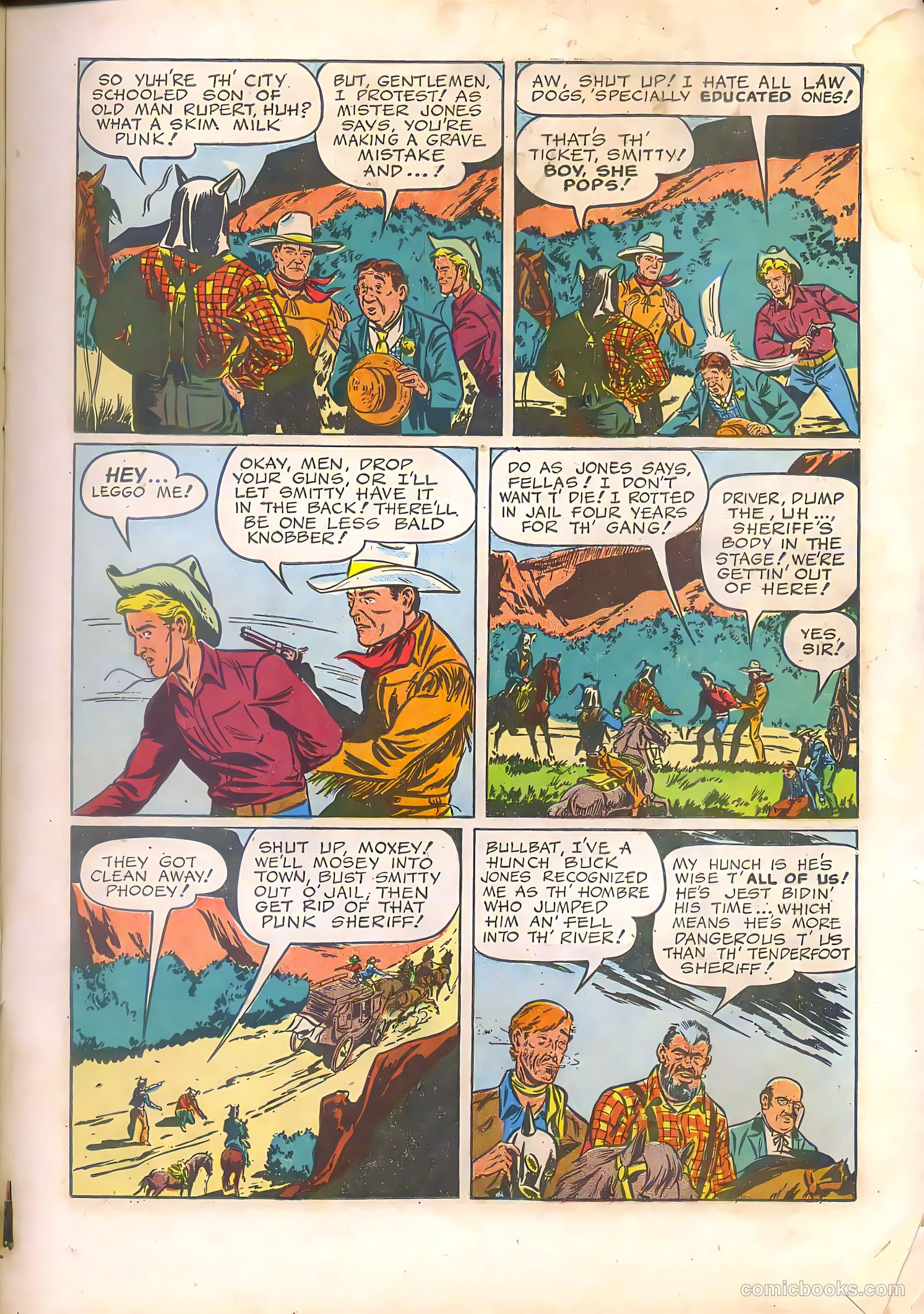 Buck Jones #7 (1952) — page 15 of 36