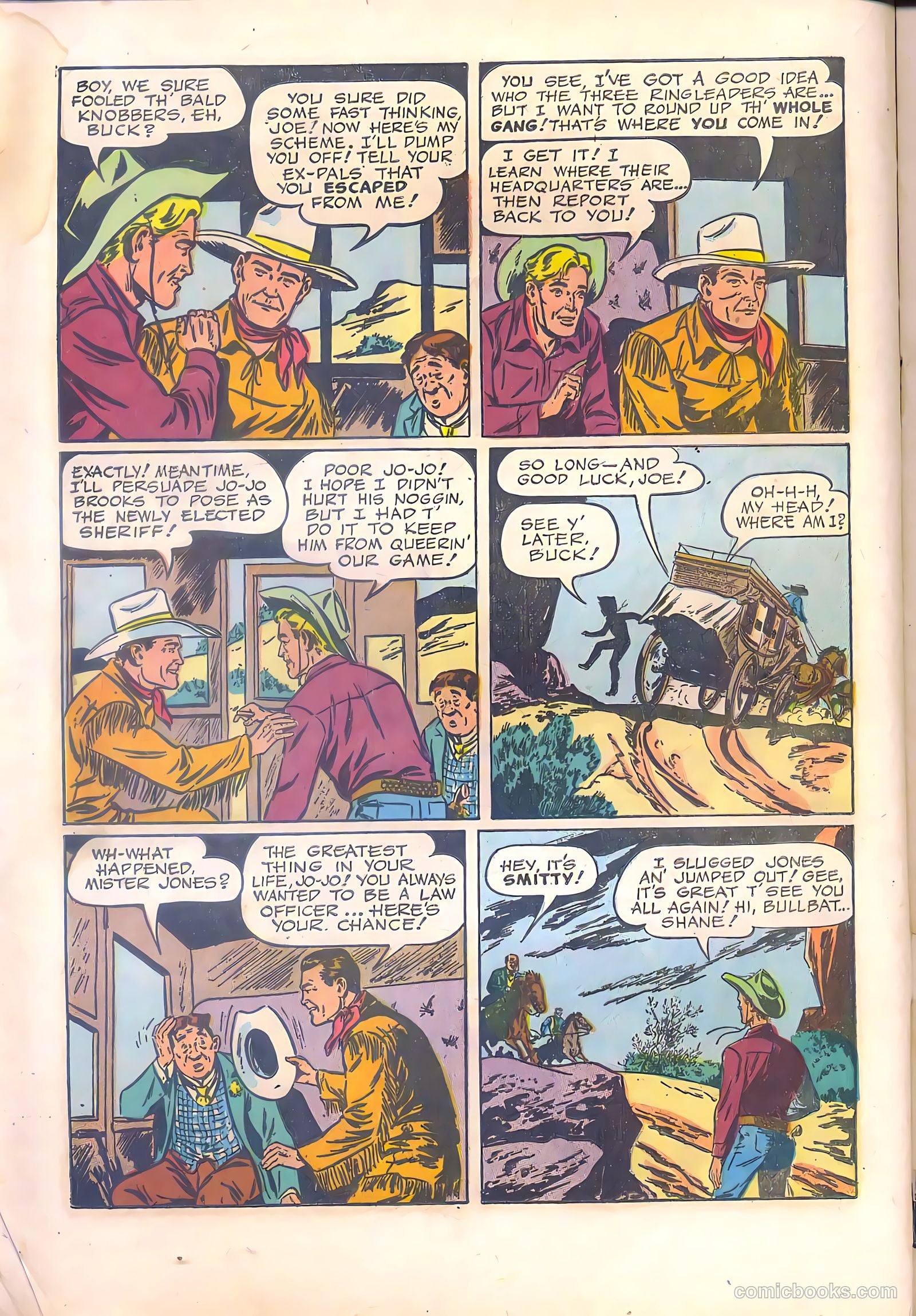 Buck Jones #7 (1952) — page 16 of 36