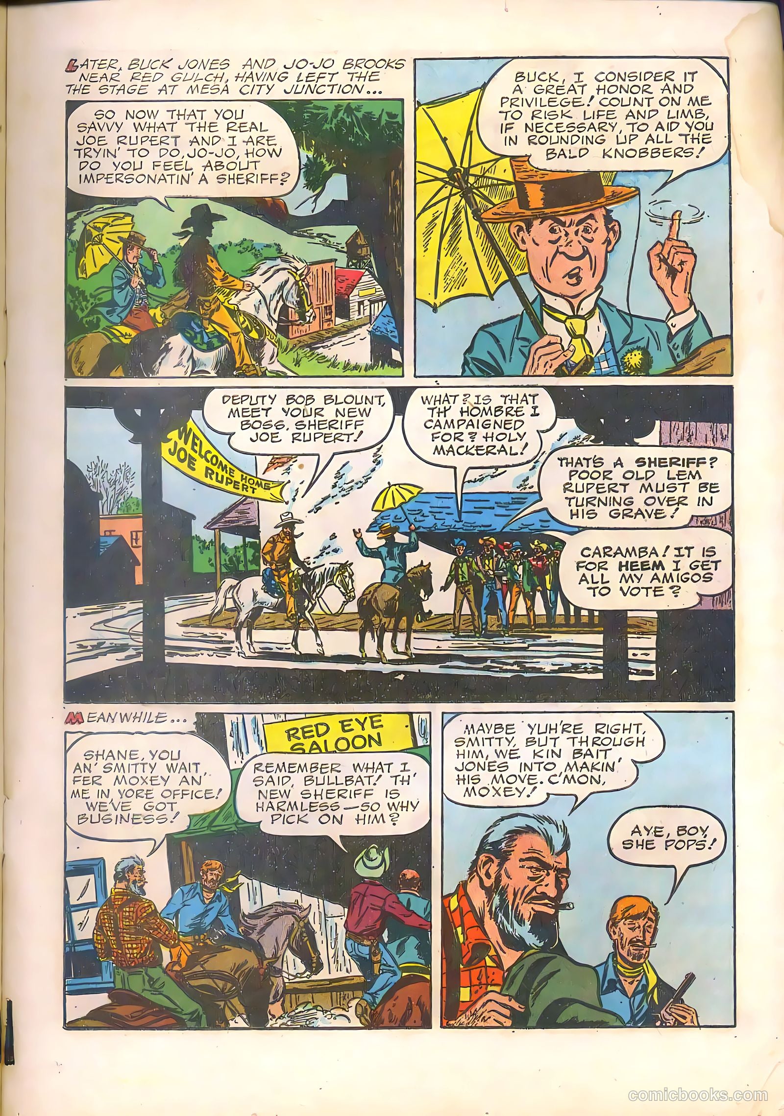 Buck Jones #7 (1952) — page 17 of 36