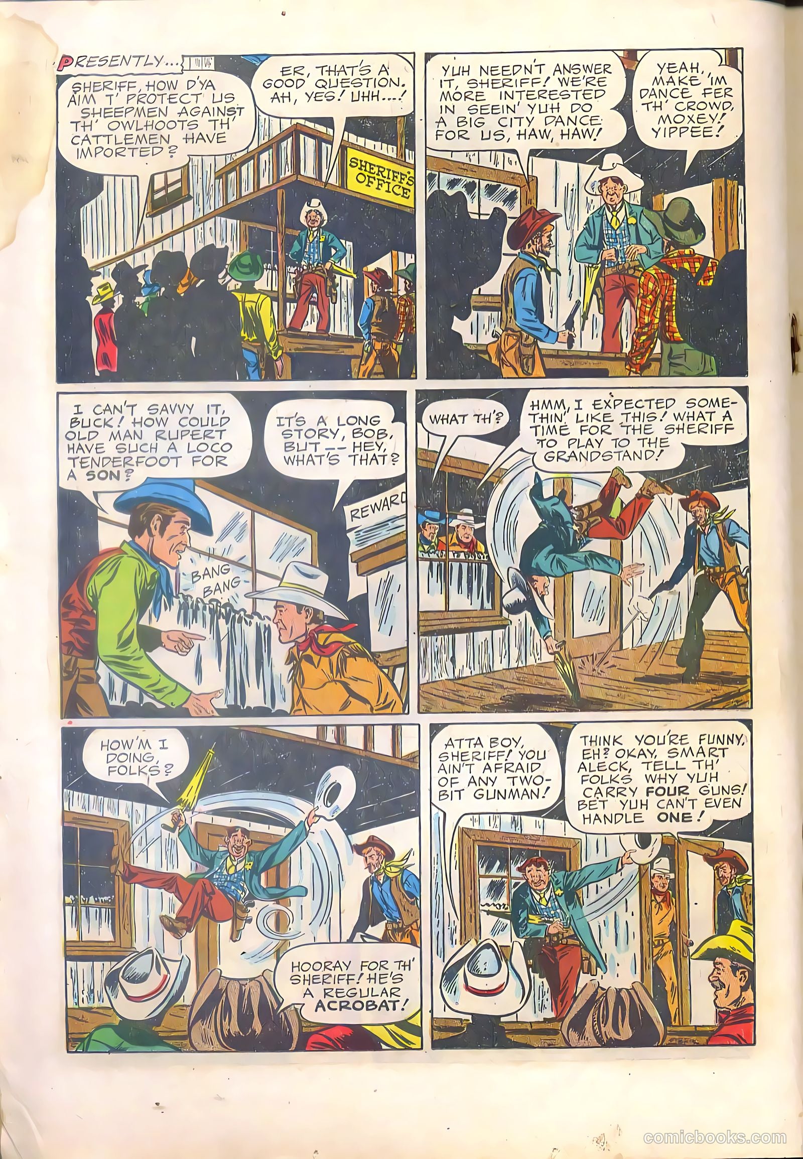 Buck Jones #7 (1952) — page 18 of 36