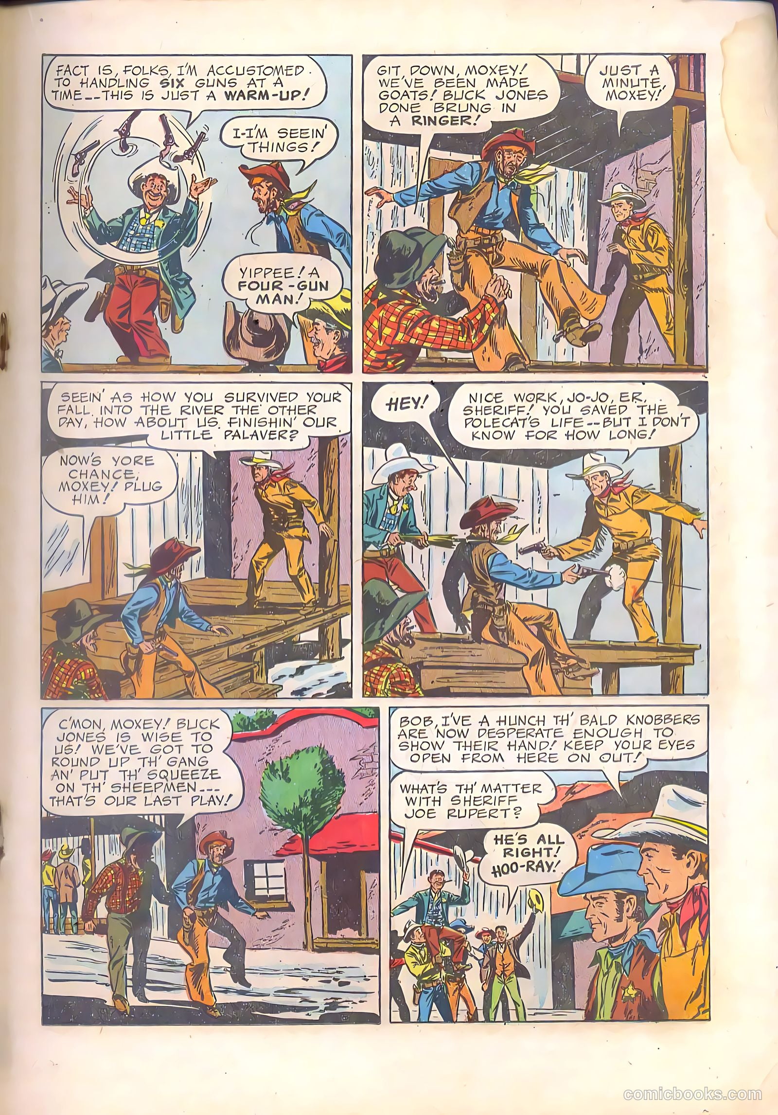 Buck Jones #7 (1952) — page 19 of 36