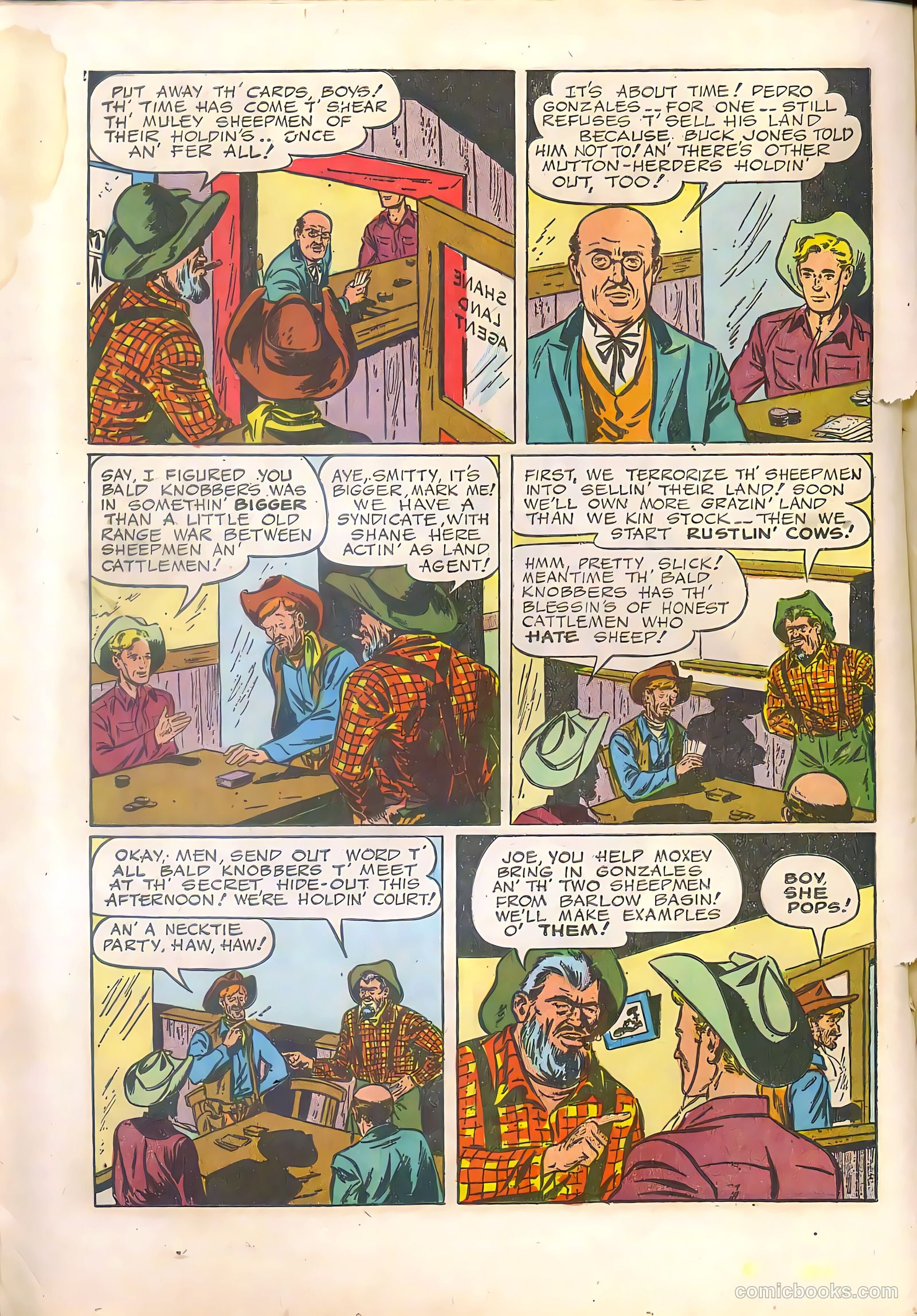 Buck Jones #7 (1952) — page 20 of 36