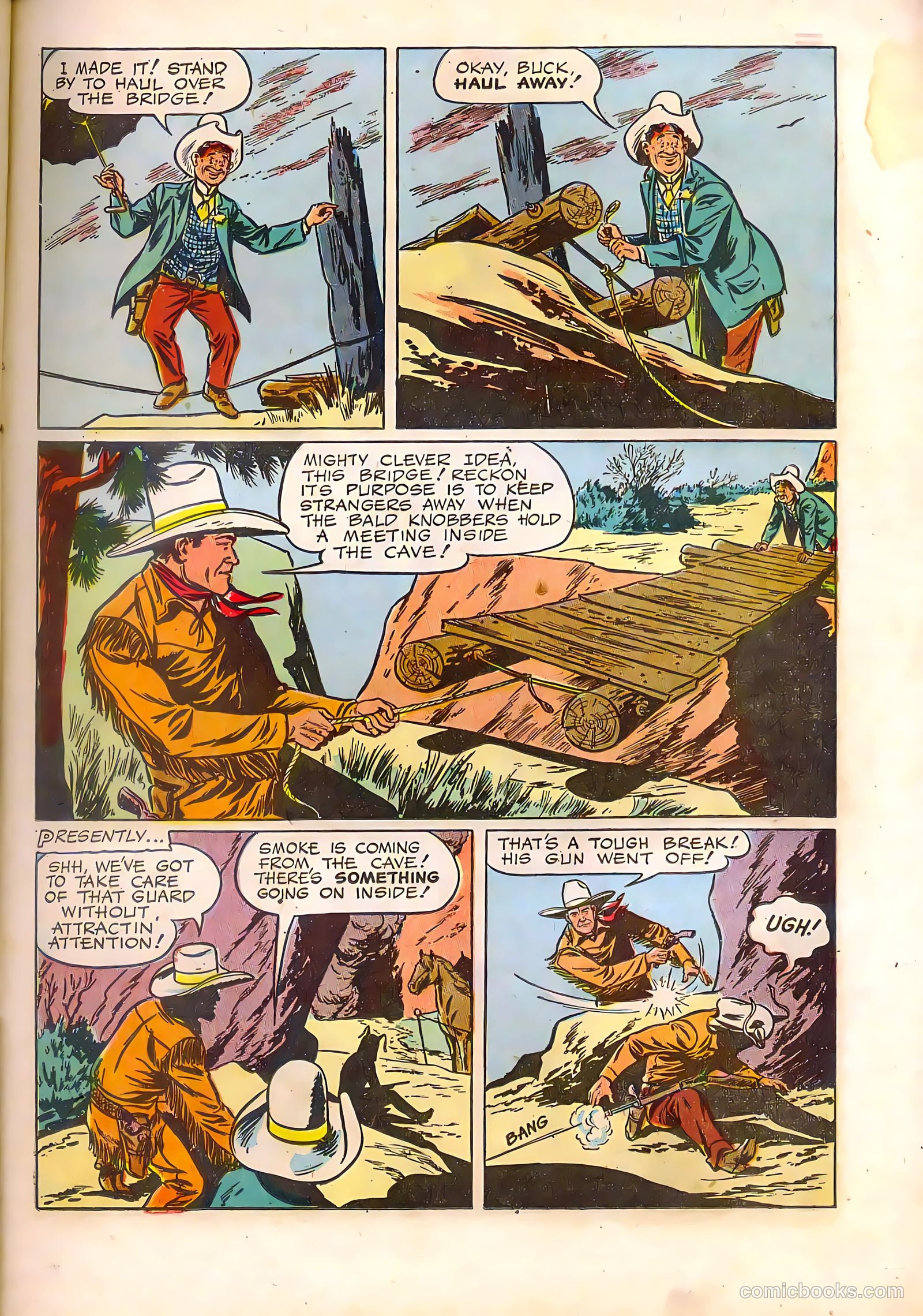 Buck Jones #7 (1952) — page 23 of 36