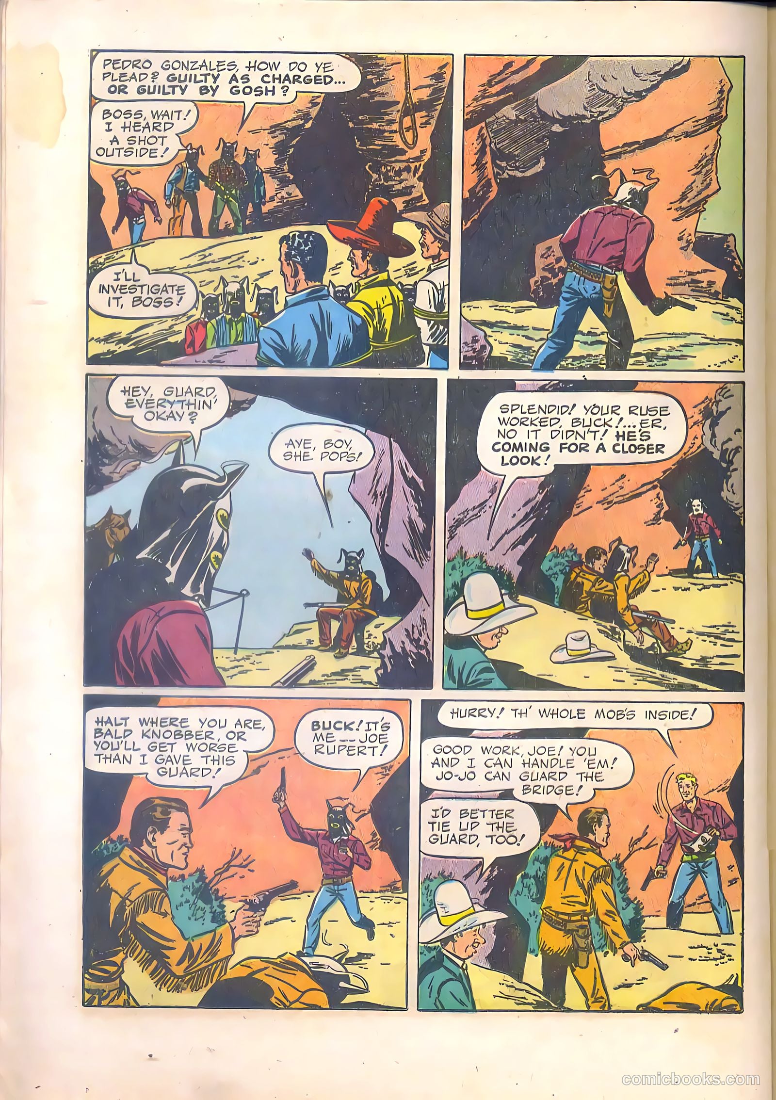 Buck Jones #7 (1952) — page 24 of 36