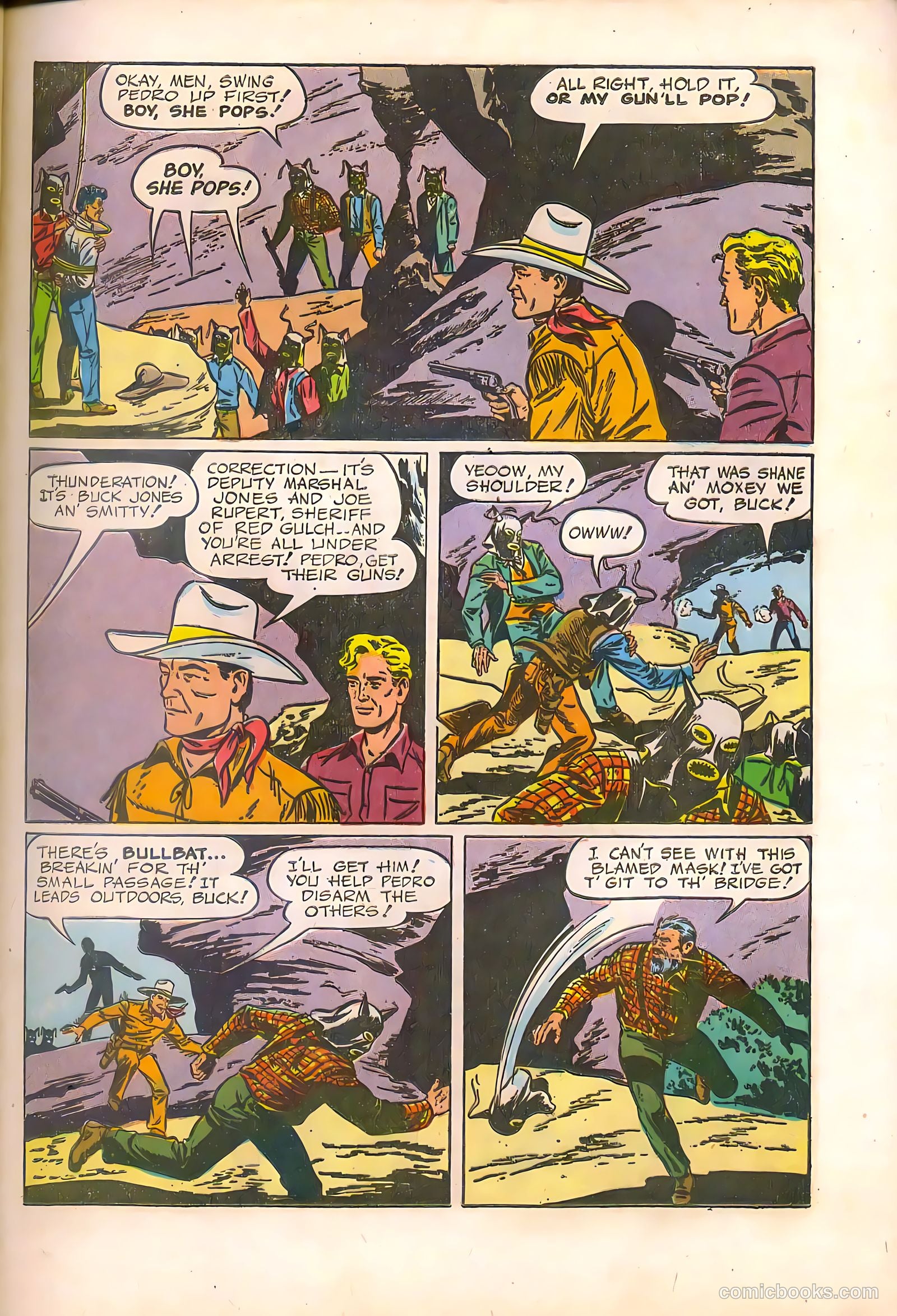 Buck Jones #7 (1952) — page 25 of 36