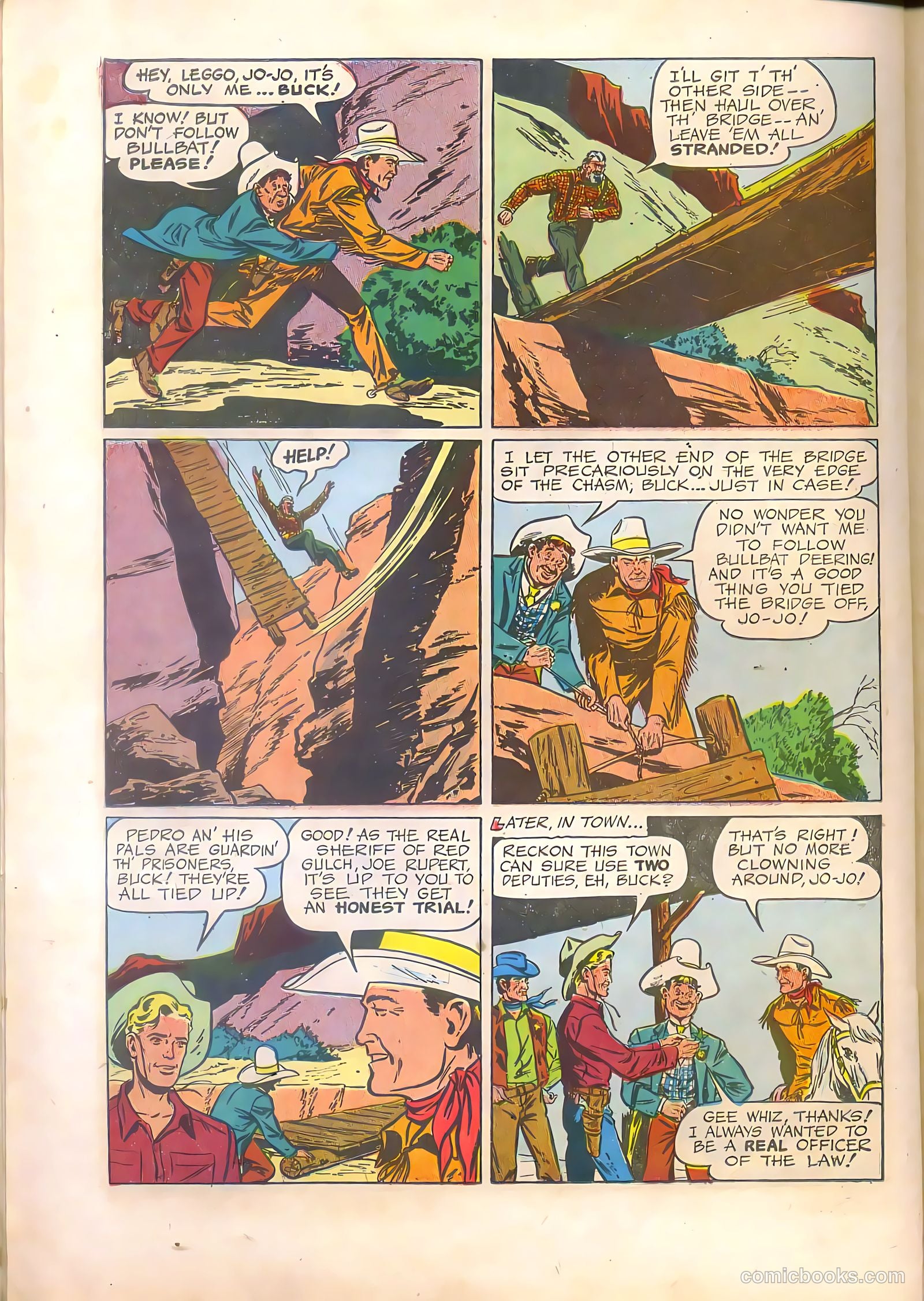 Buck Jones #7 (1952) — page 26 of 36