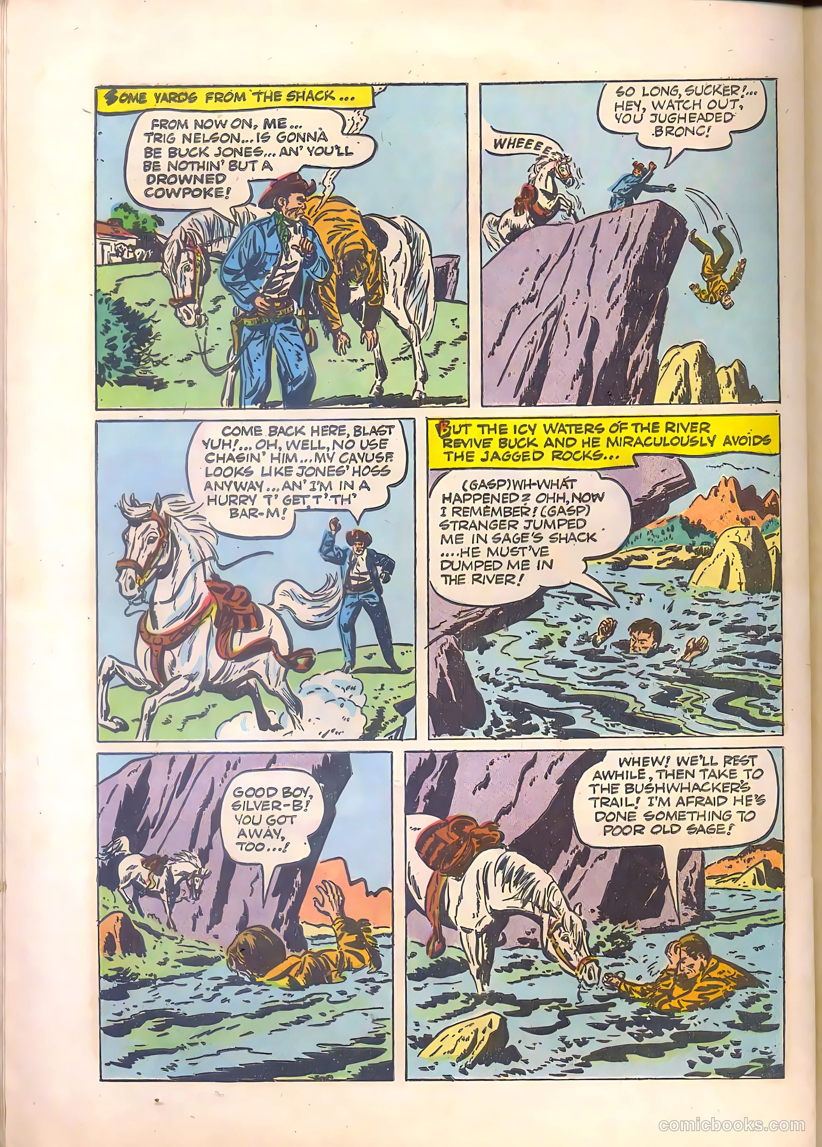 Buck Jones #7 (1952) — page 28 of 36